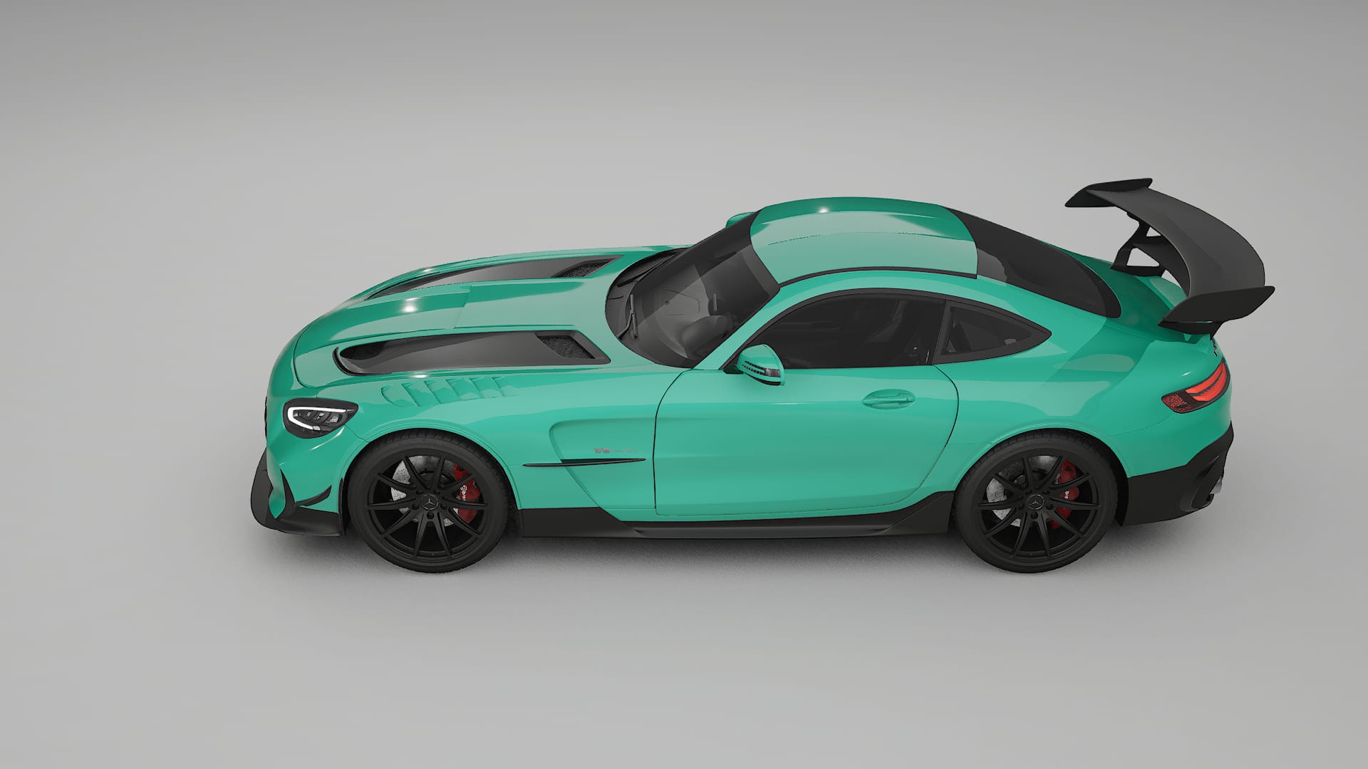 Mercedes AMG GT Black Series C192 Coupe TPU Lackskyddsfilm | JEWEL Färgskiftande PPF – Komplett Förskuret Kit
