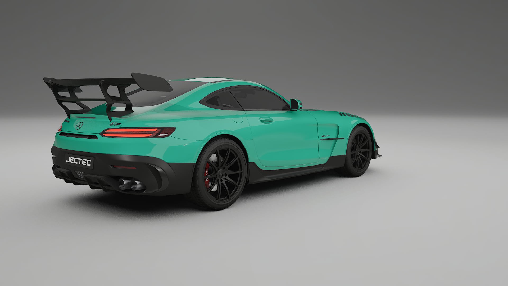 Mercedes AMG GT Black Series C192 Coupe TPU Lackskyddsfilm | JEWEL Färgskiftande PPF – Komplett Förskuret Kit