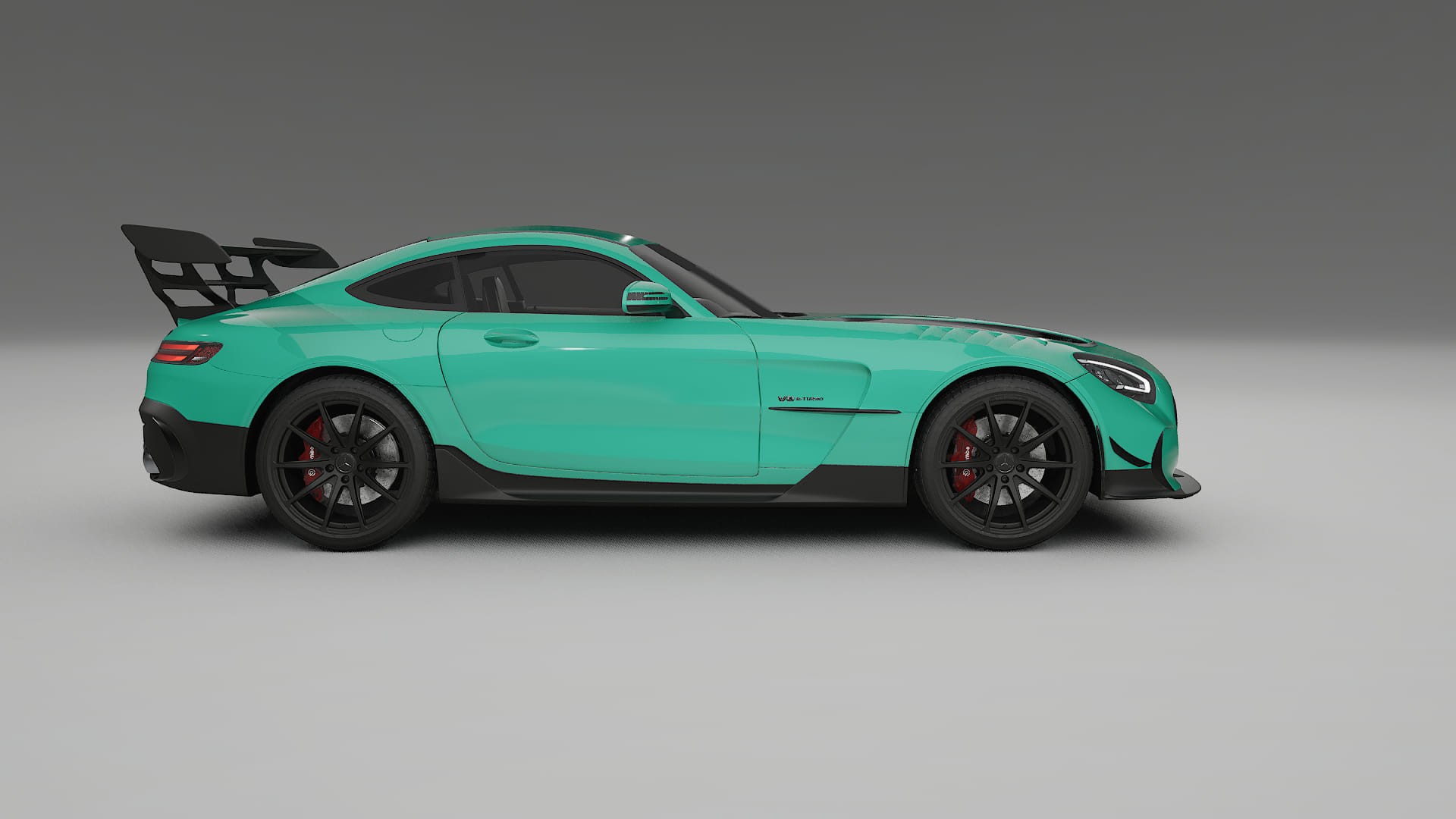 Mercedes AMG GT Black Series C192 Coupe TPU Lackskyddsfilm | JEWEL Färgskiftande PPF – Komplett Förskuret Kit