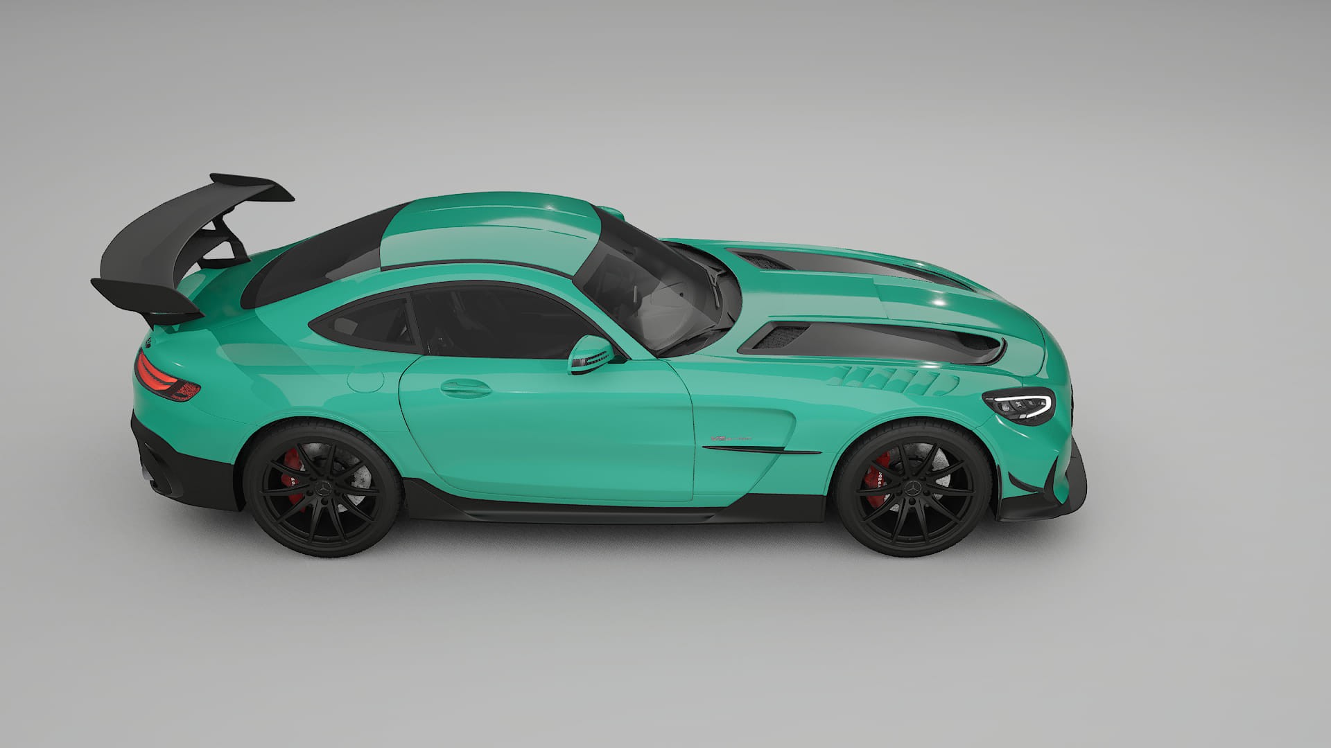 Mercedes AMG GT Black Series C192 Coupe TPU Lackskyddsfilm | JEWEL Färgskiftande PPF – Komplett Förskuret Kit