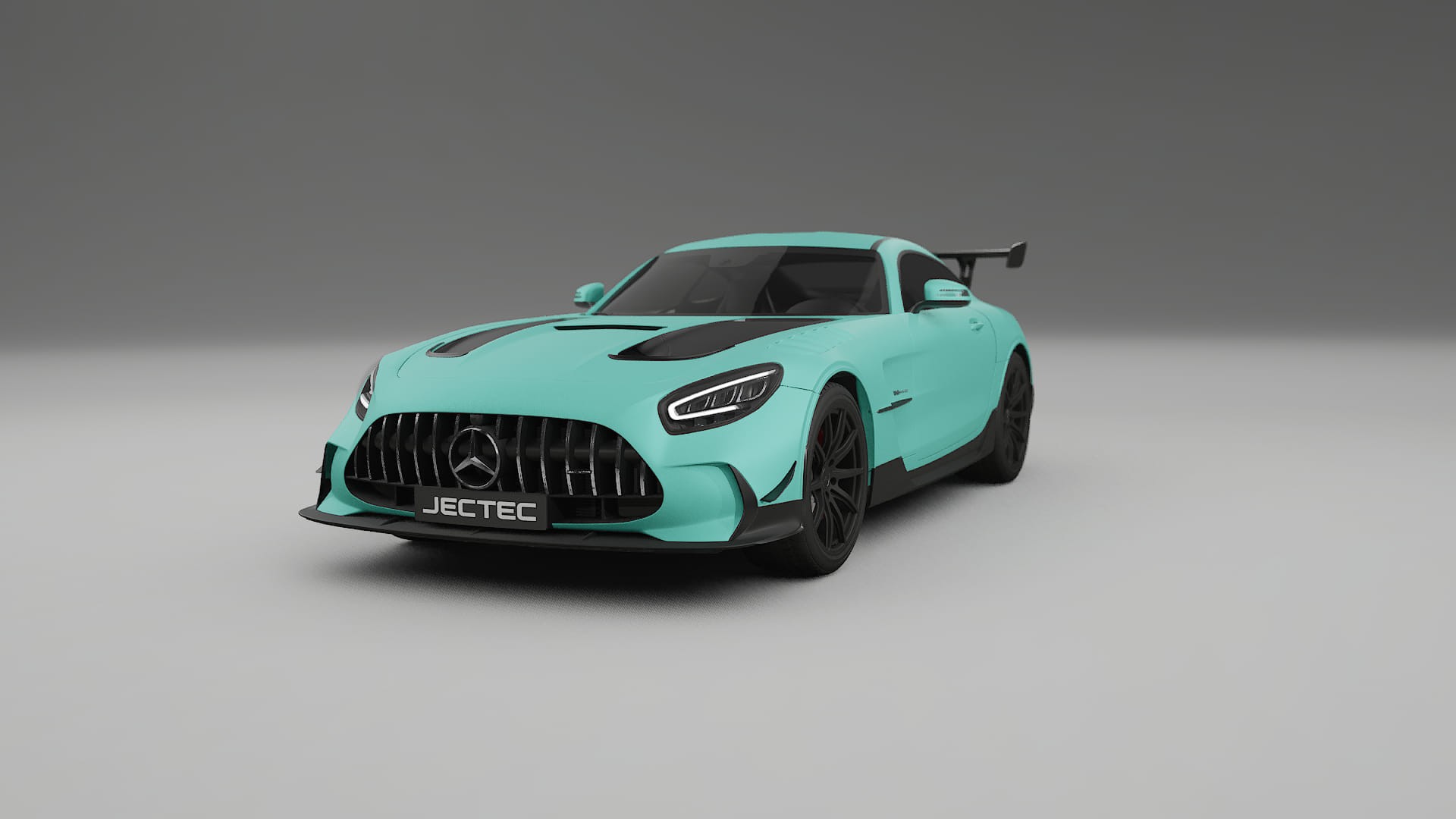 Mercedes AMG GT Black Series C192 Coupe TPU Lackskyddsfilm | FROST Färgskiftande PPF – Komplett Förskuret Kit
