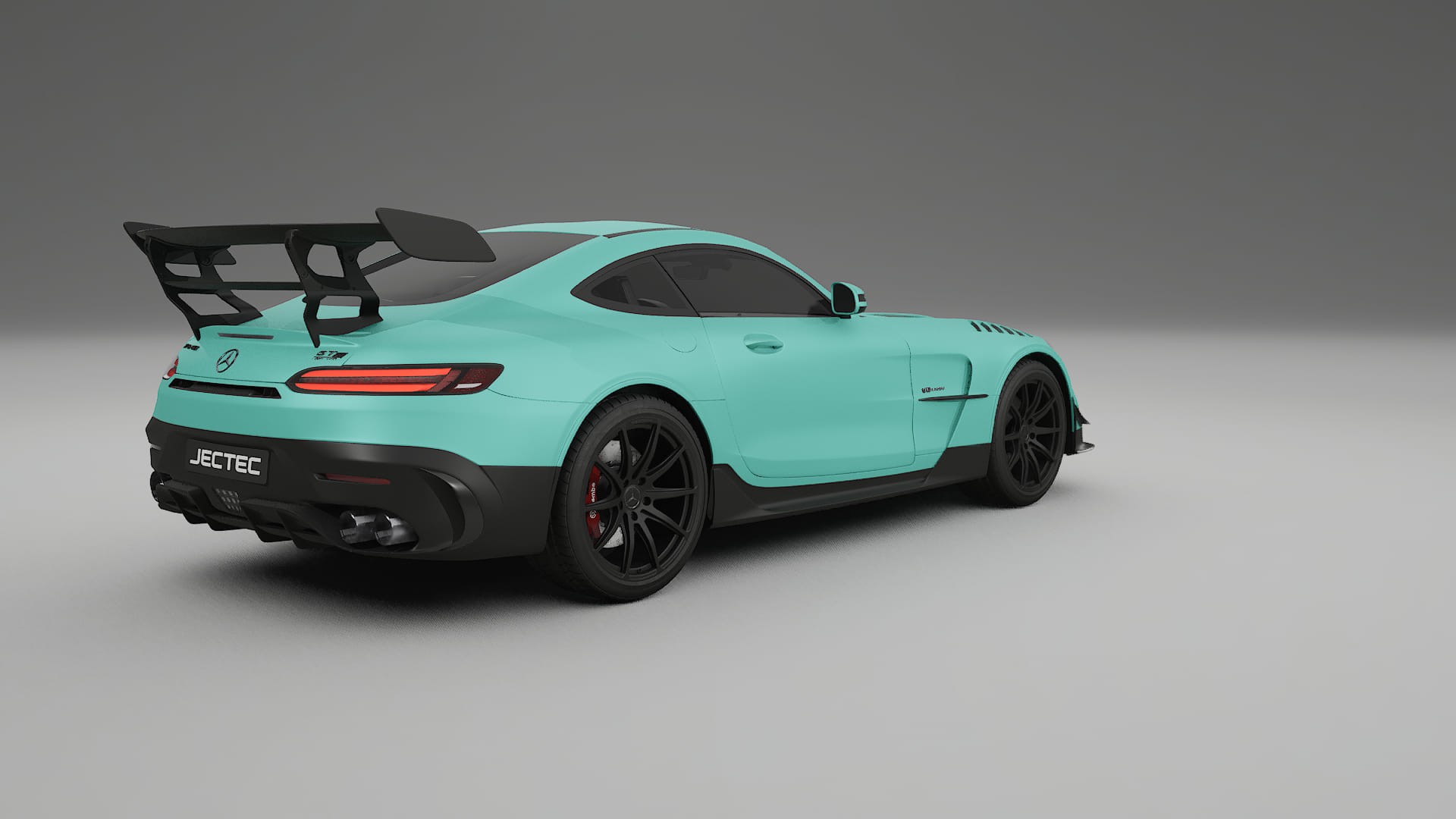Mercedes AMG GT Black Series C192 Coupe TPU Lackskyddsfilm | FROST Färgskiftande PPF – Komplett Förskuret Kit