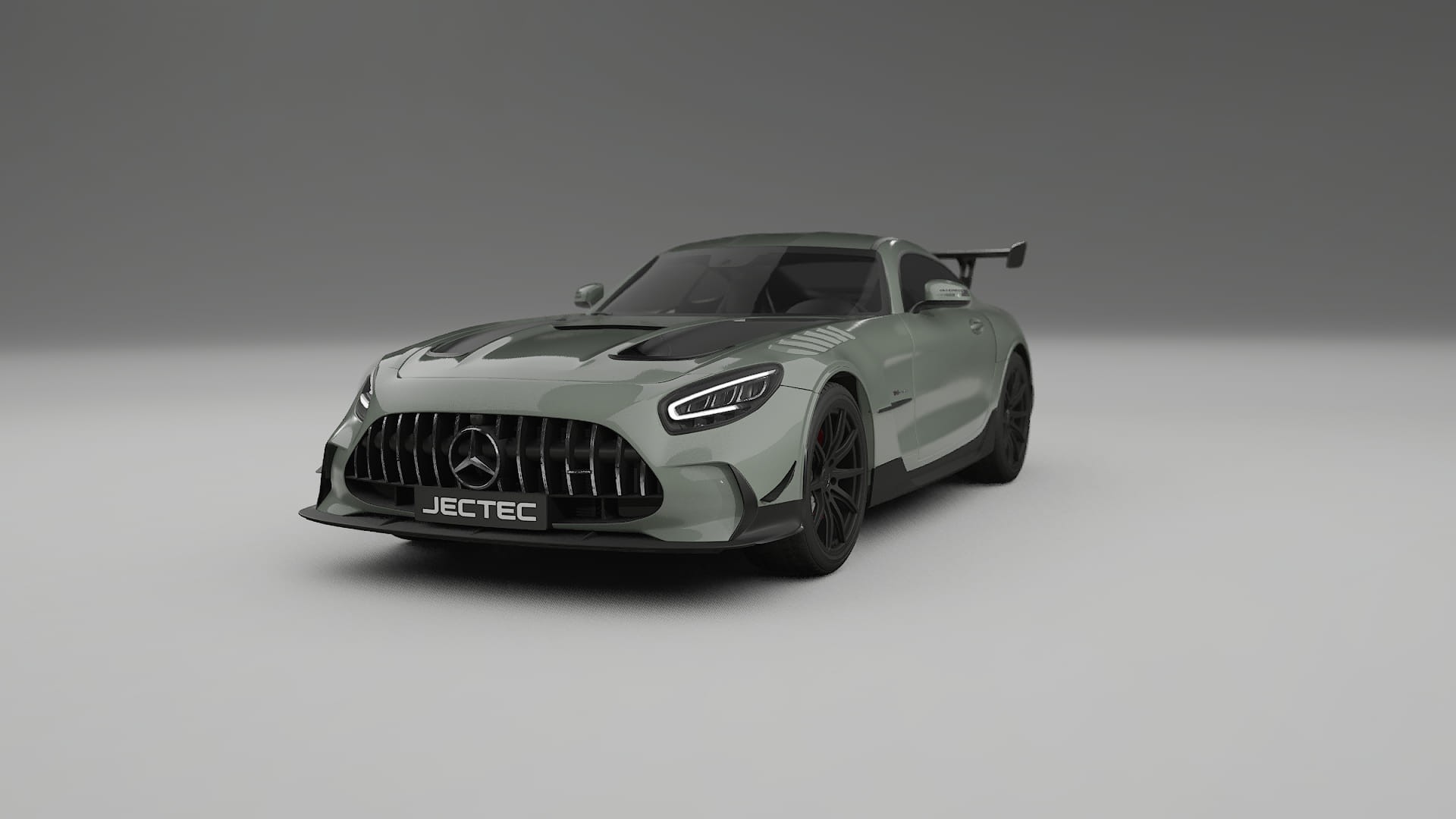 Mercedes AMG GT Black Series C192 Coupe TPU Lackskyddsfilm | SLATE Färgskiftande PPF – Komplett Förskuret Kit