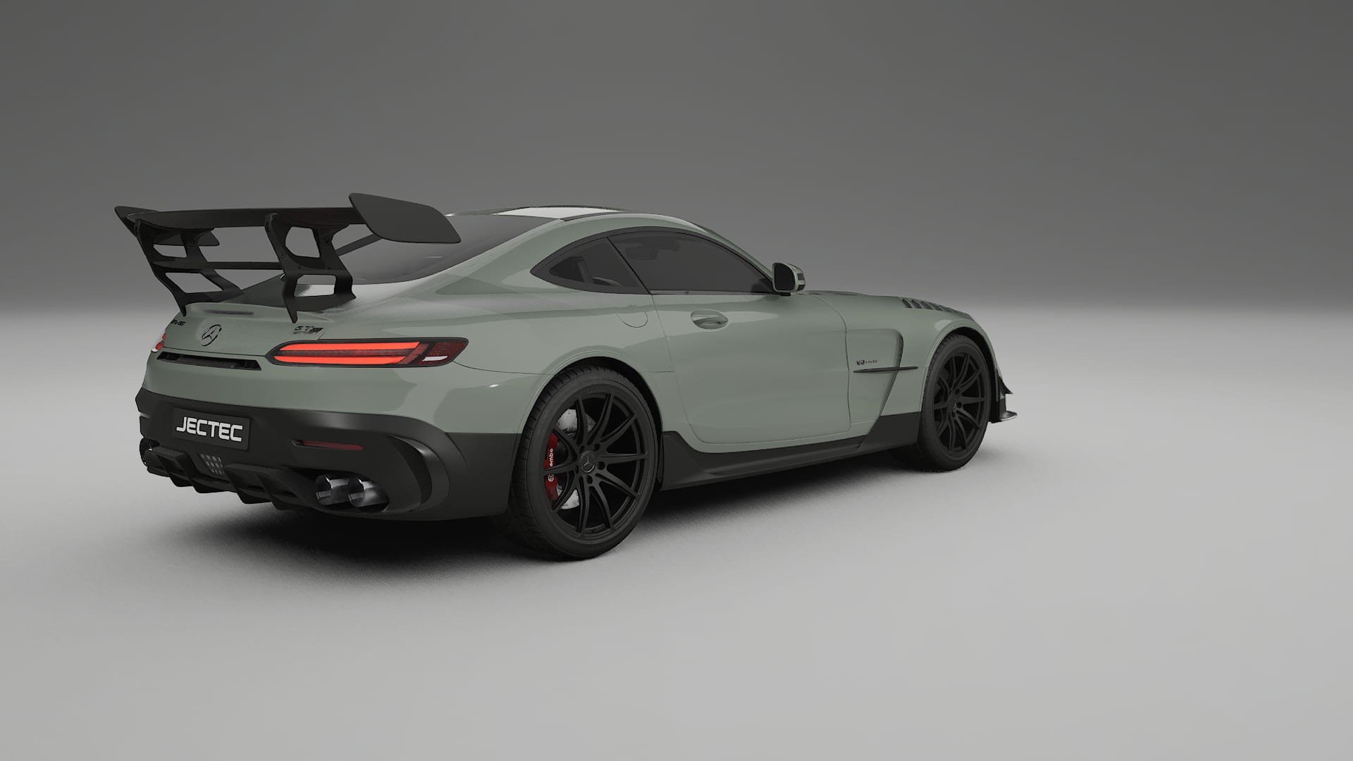Mercedes AMG GT Black Series C192 Coupe TPU Lackskyddsfilm | SLATE Färgskiftande PPF – Komplett Förskuret Kit