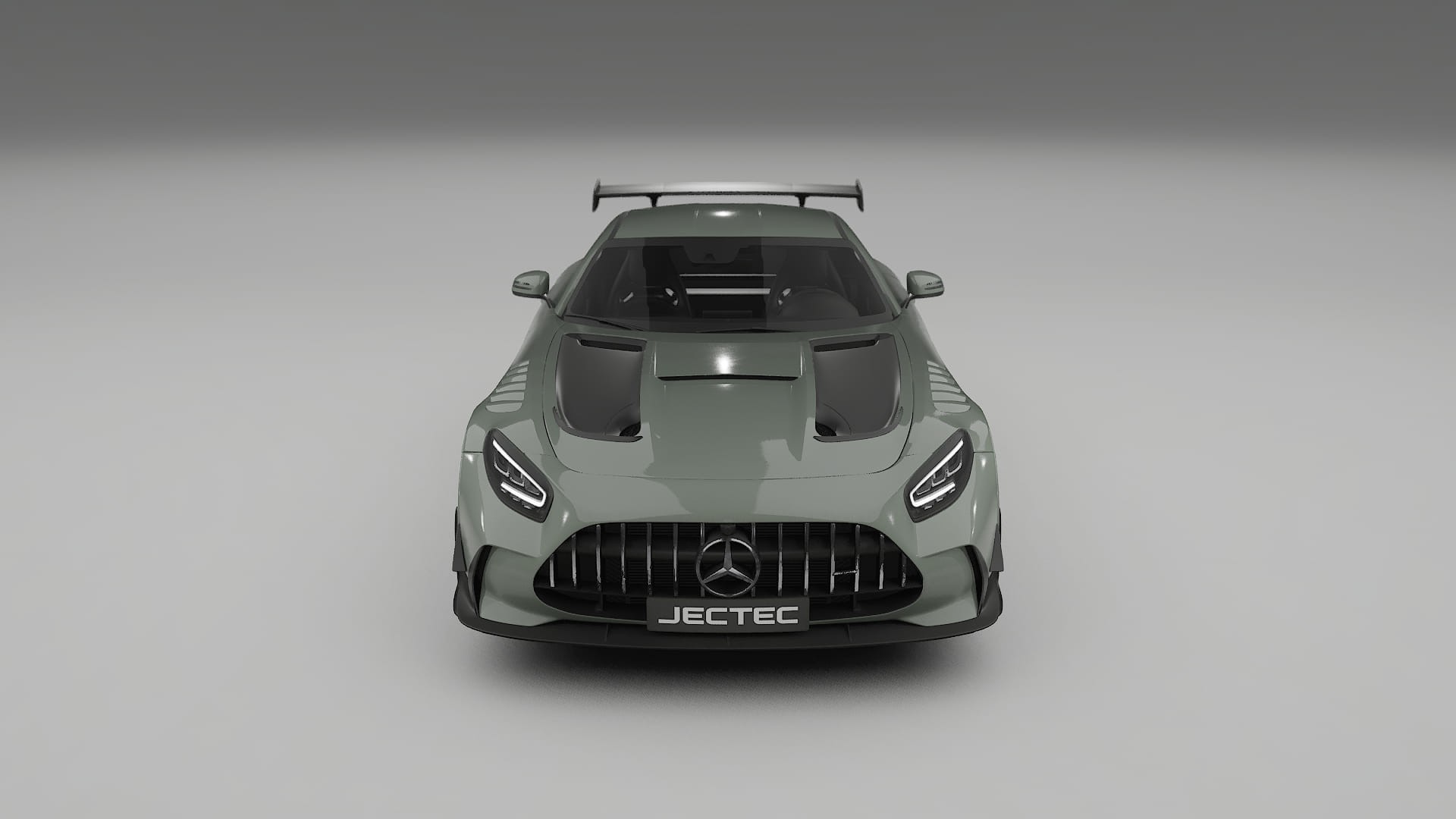 Mercedes AMG GT Black Series C192 Coupe TPU Lackskyddsfilm | SLATE Färgskiftande PPF – Komplett Förskuret Kit