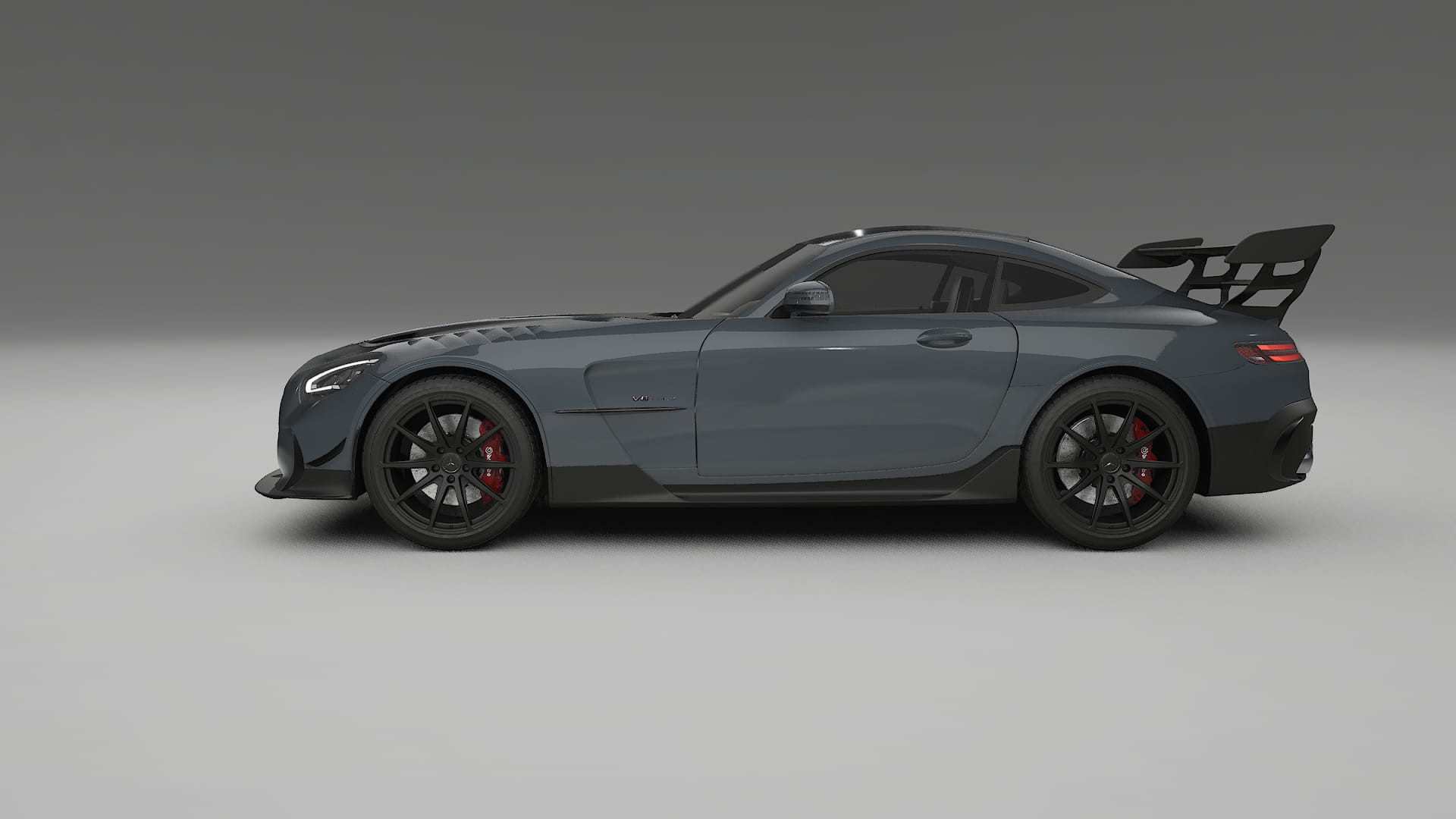 Mercedes AMG GT Black Series C192 Coupe TPU Lackskyddsfilm | GRANITE Färgskiftande PPF – Komplett Förskuret Kit