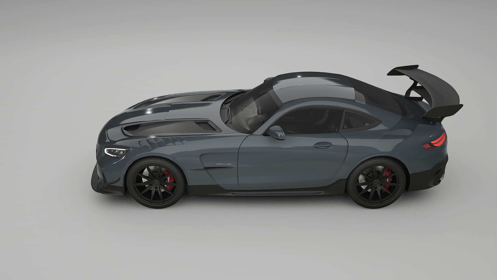 Mercedes AMG GT Black Series C192 Coupe TPU Lackskyddsfilm | GRANITE Färgskiftande PPF – Komplett Förskuret Kit