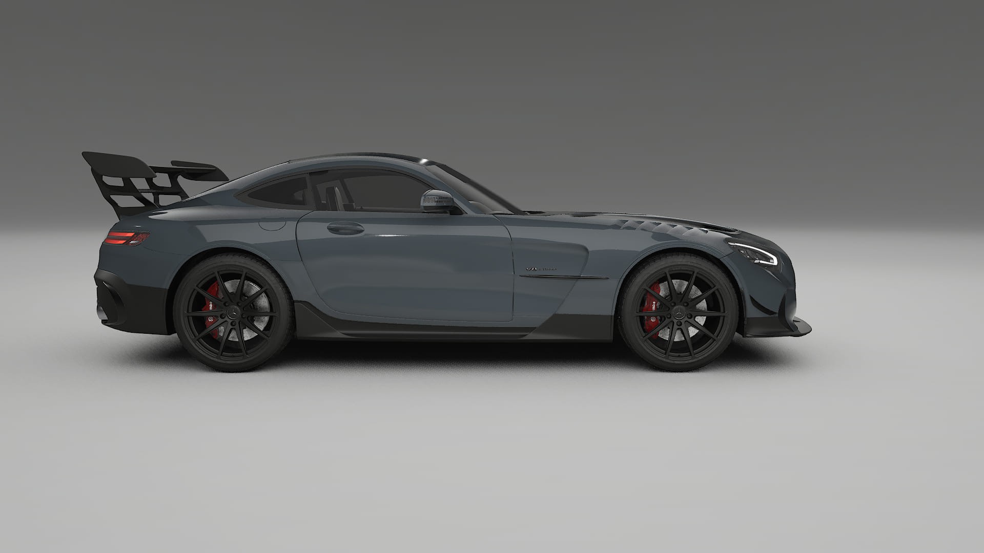 Mercedes AMG GT Black Series C192 Coupe TPU Lackskyddsfilm | GRANITE Färgskiftande PPF – Komplett Förskuret Kit
