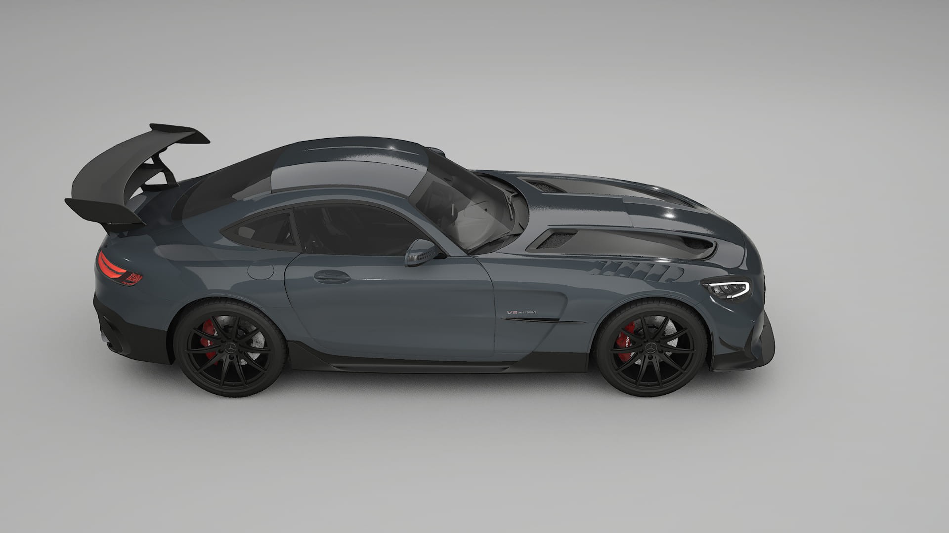 Mercedes AMG GT Black Series C192 Coupe TPU Lackskyddsfilm | GRANITE Färgskiftande PPF – Komplett Förskuret Kit