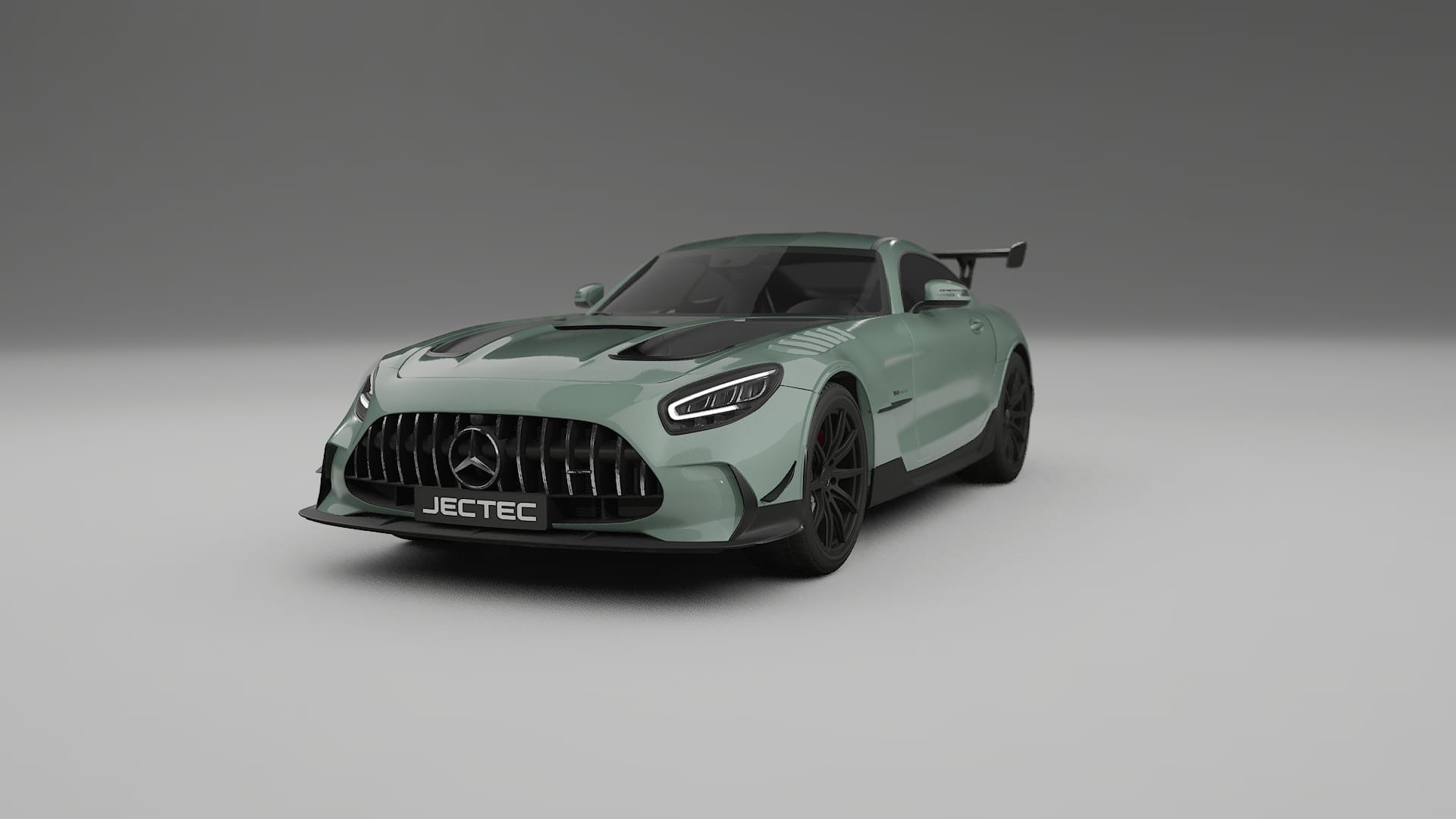 Mercedes AMG GT Black Series C192 Coupe TPU Lackskyddsfilm | CINDER Färgskiftande PPF – Komplett Förskuret Kit
