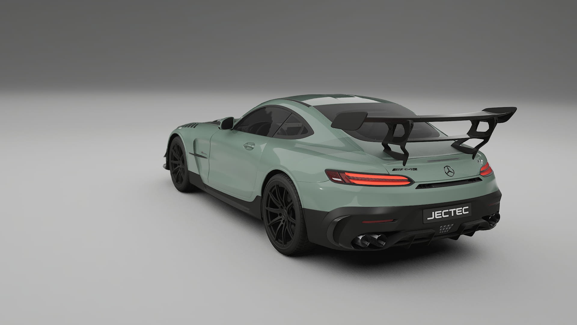Mercedes AMG GT Black Series C192 Coupe TPU Lackskyddsfilm | CINDER Färgskiftande PPF – Komplett Förskuret Kit