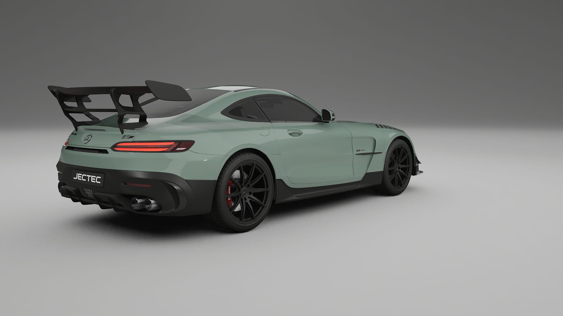 Mercedes AMG GT Black Series C192 Coupe TPU Lackskyddsfilm | CINDER Färgskiftande PPF – Komplett Förskuret Kit