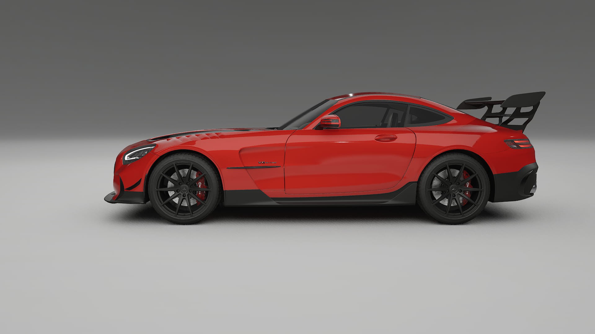 Mercedes AMG GT Black Series C192 Coupe TPU Lackskyddsfilm | BLAZE Färgskiftande PPF – Komplett Förskuret Kit