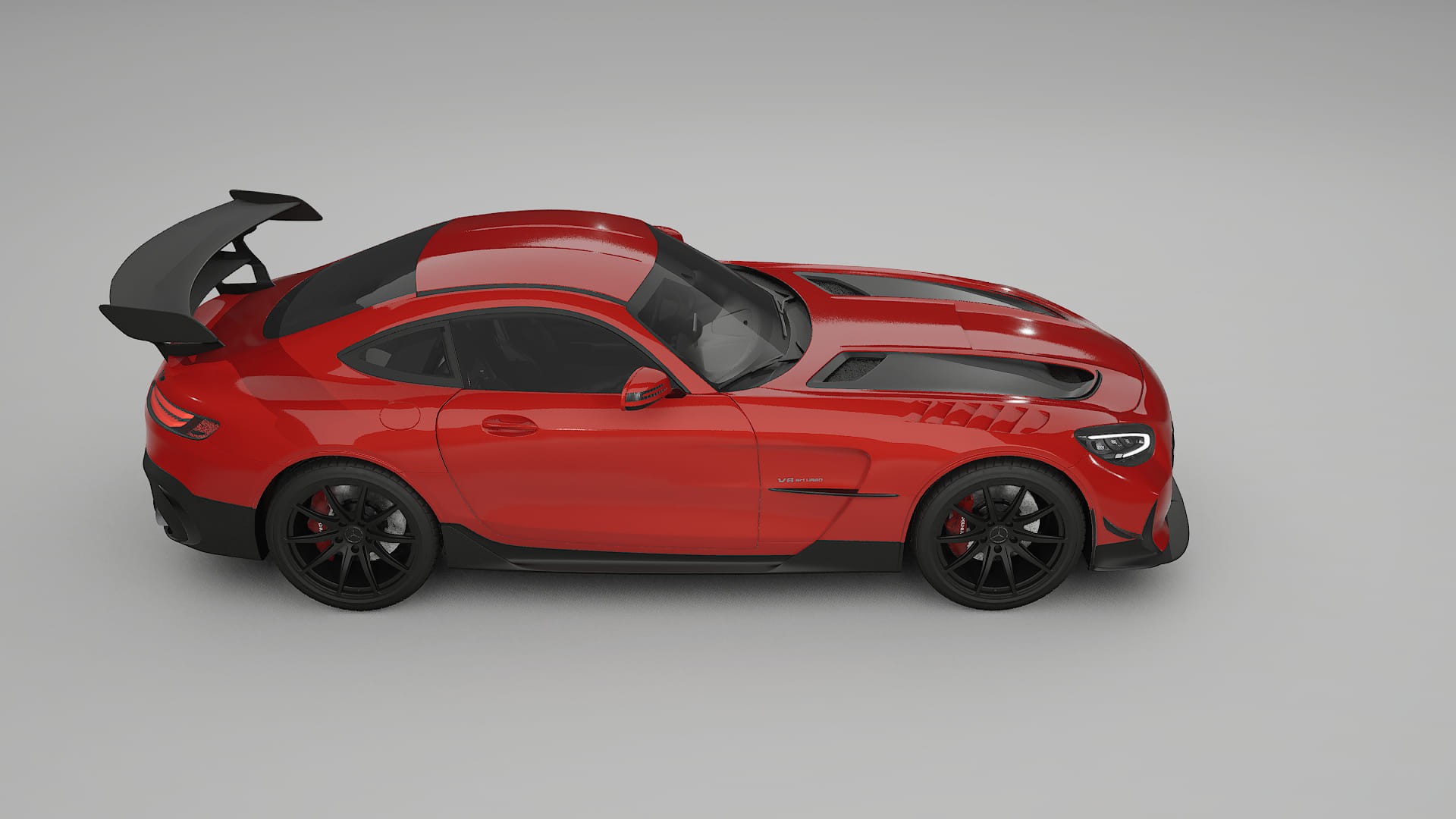 Mercedes AMG GT Black Series C192 Coupe TPU Lackskyddsfilm | BLAZE Färgskiftande PPF – Komplett Förskuret Kit
