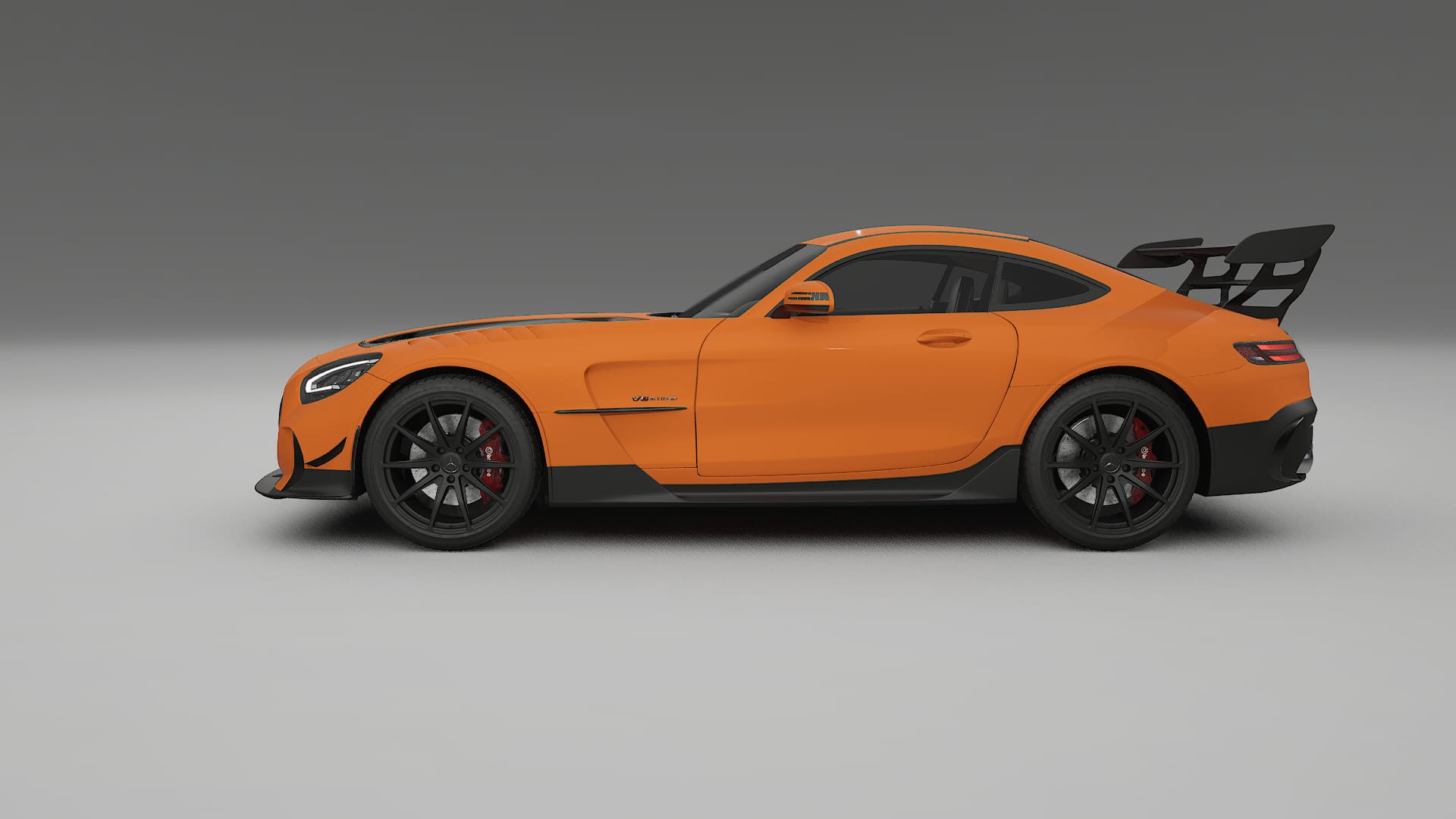 Mercedes AMG GT Black Series C192 Coupe TPU Lackskyddsfilm | ROCKET Färgskiftande PPF – Komplett Förskuret Kit