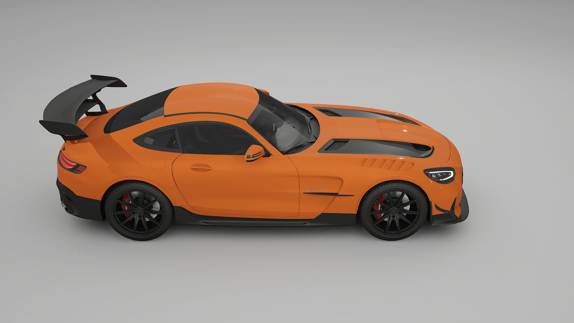 Mercedes AMG GT Black Series C192 Coupe TPU Lackskyddsfilm | ROCKET Färgskiftande PPF – Komplett Förskuret Kit