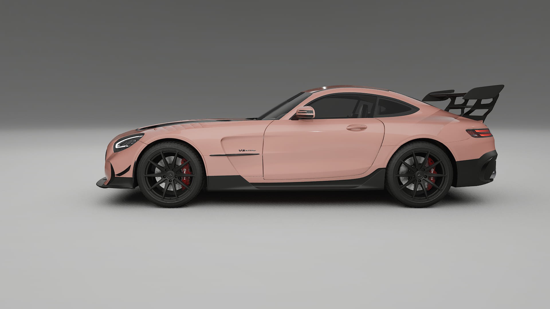 Mercedes AMG GT Black Series C192 Coupe TPU Lackskyddsfilm | BLUSH Färgskiftande PPF – Komplett Förskuret Kit