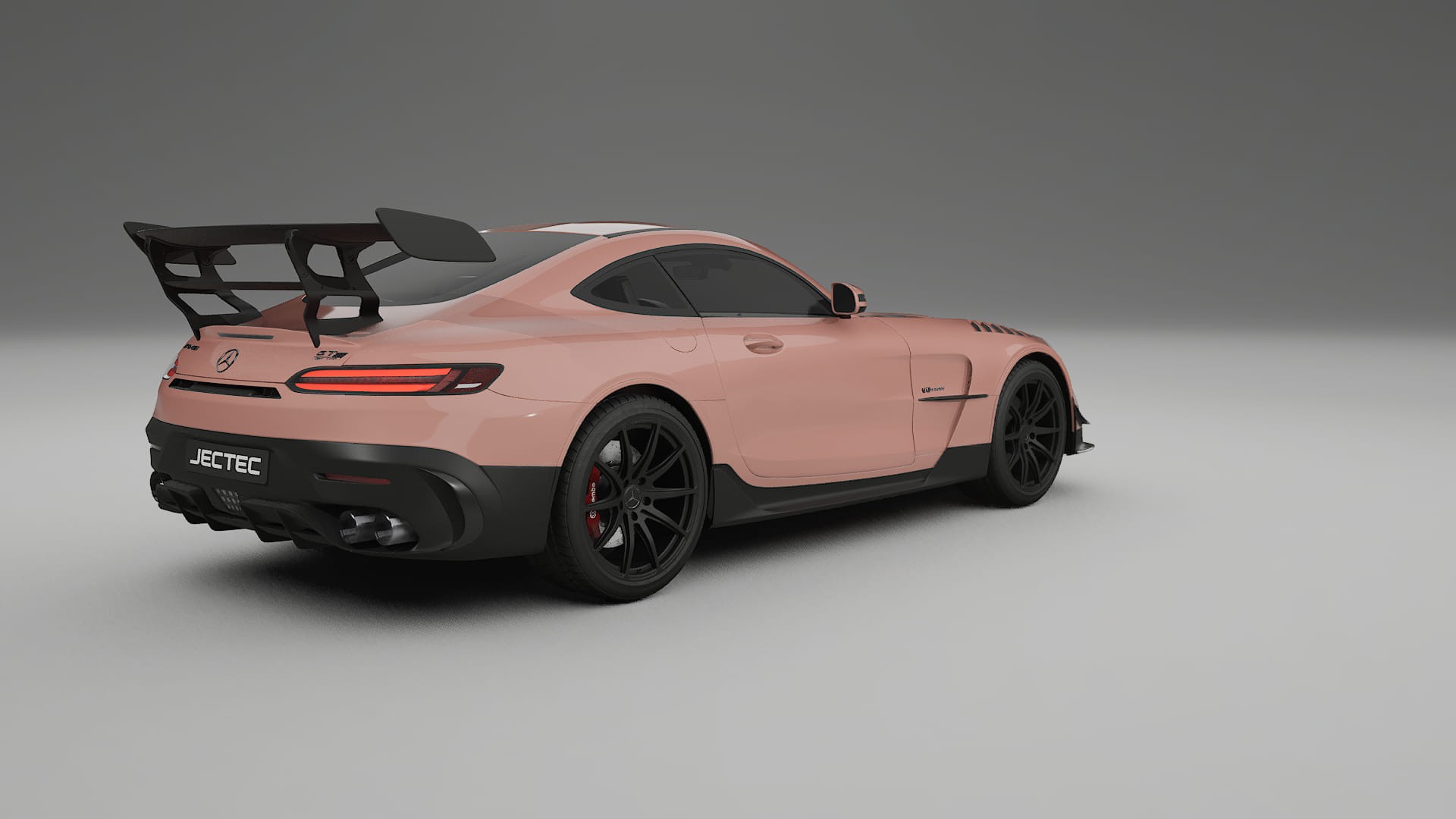 Mercedes AMG GT Black Series C192 Coupe TPU Lackskyddsfilm | BLUSH Färgskiftande PPF – Komplett Förskuret Kit