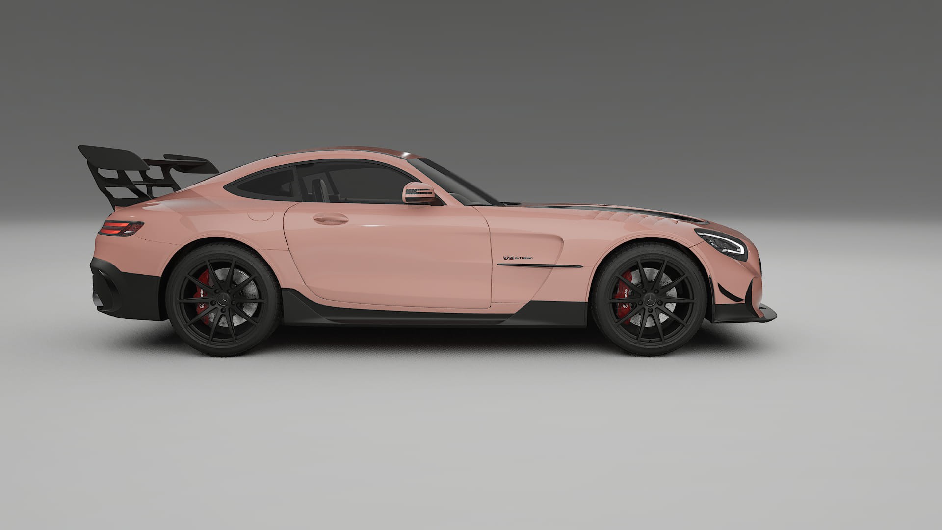 Mercedes AMG GT Black Series C192 Coupe TPU Lackskyddsfilm | BLUSH Färgskiftande PPF – Komplett Förskuret Kit