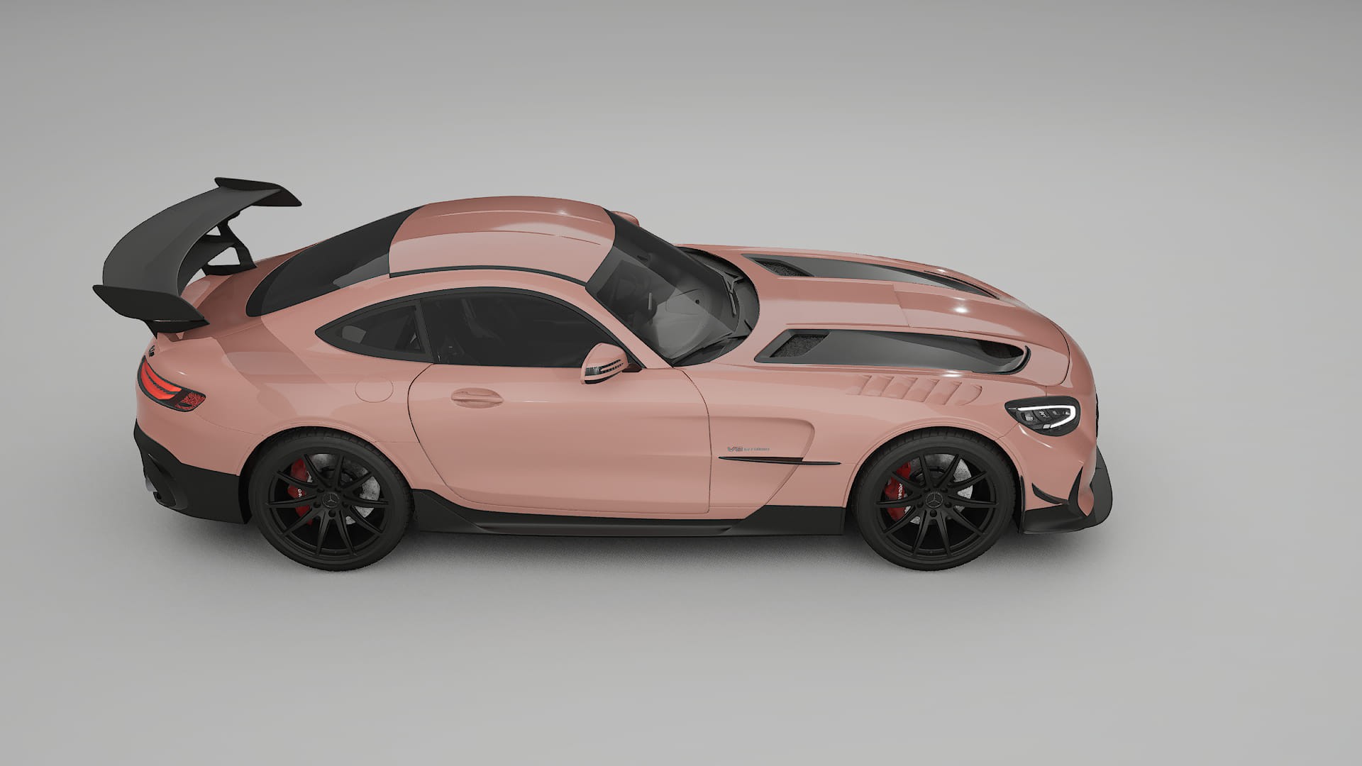 Mercedes AMG GT Black Series C192 Coupe TPU Lackskyddsfilm | BLUSH Färgskiftande PPF – Komplett Förskuret Kit