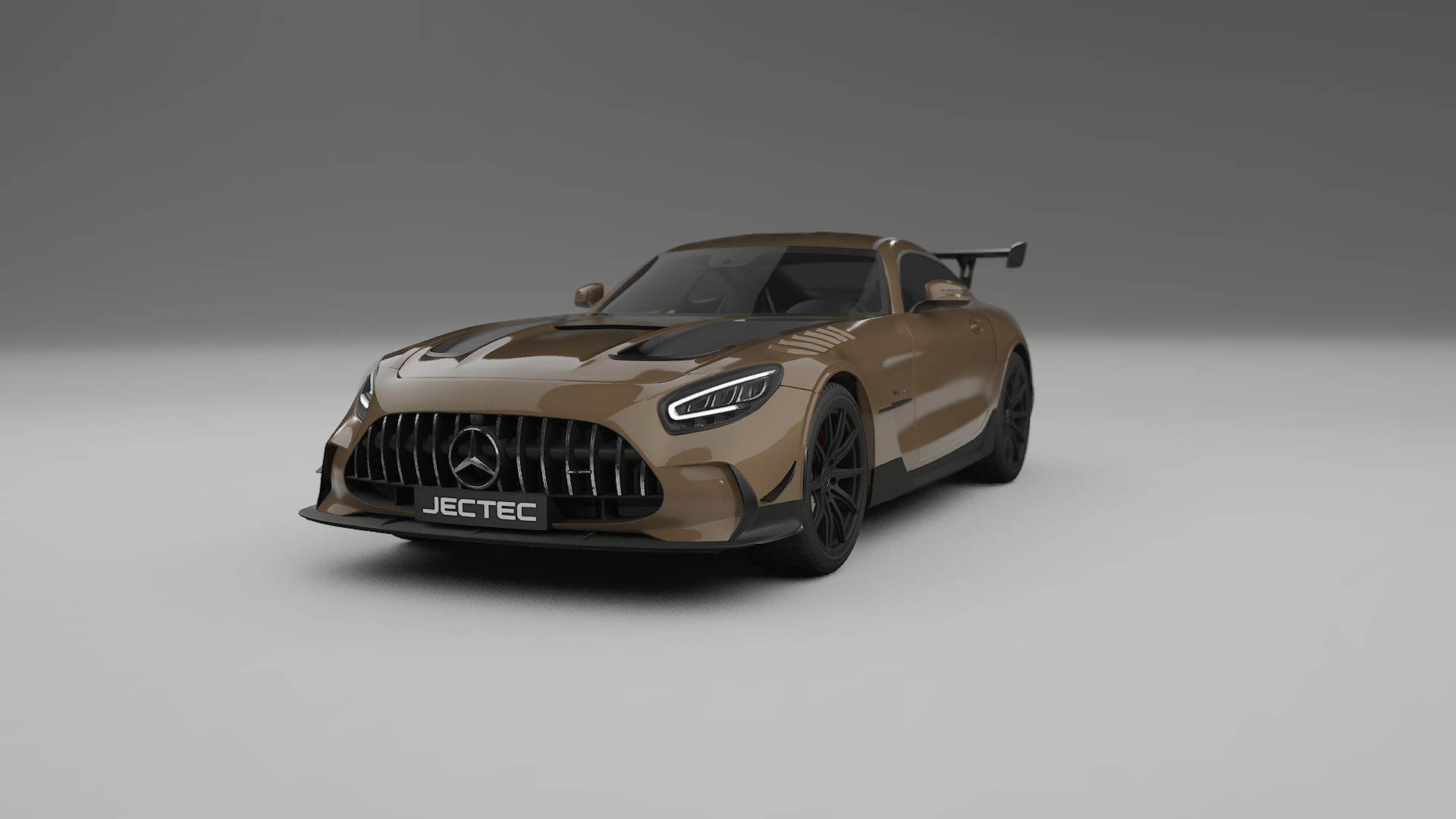 Mercedes AMG GT Black Series C192 Coupe TPU Lackskyddsfilm | SAHARA Färgskiftande PPF – Komplett Förskuret Kit