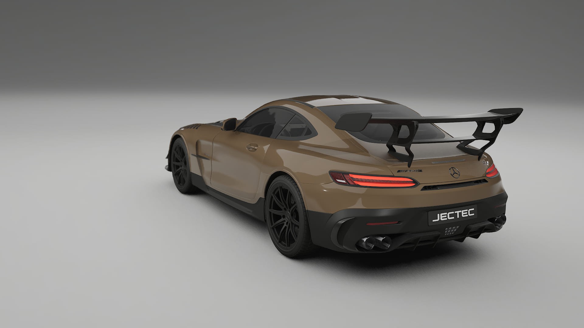 Mercedes AMG GT Black Series C192 Coupe TPU Lackskyddsfilm | SAHARA Färgskiftande PPF – Komplett Förskuret Kit