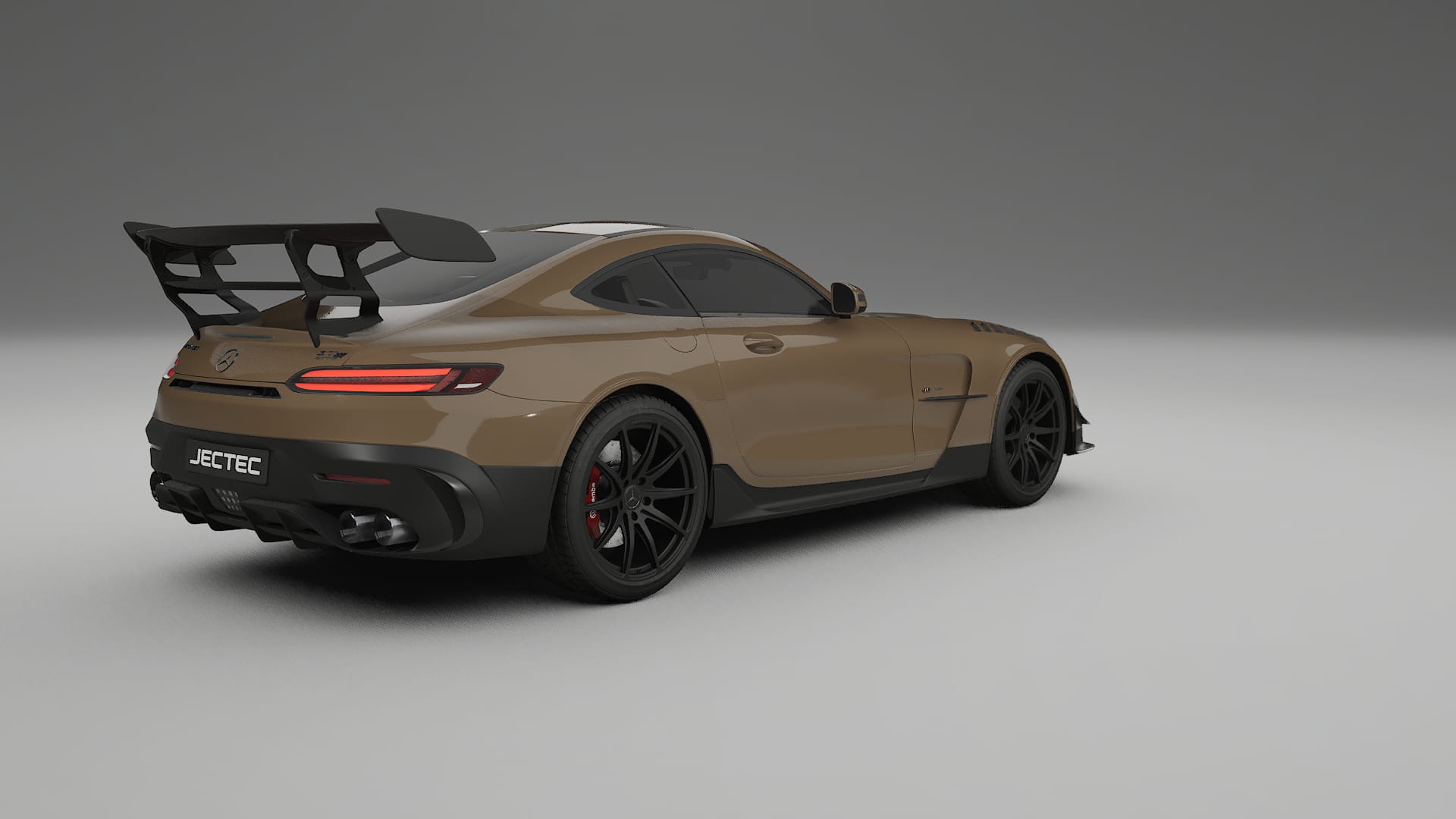 Mercedes AMG GT Black Series C192 Coupe TPU Lackskyddsfilm | SAHARA Färgskiftande PPF – Komplett Förskuret Kit