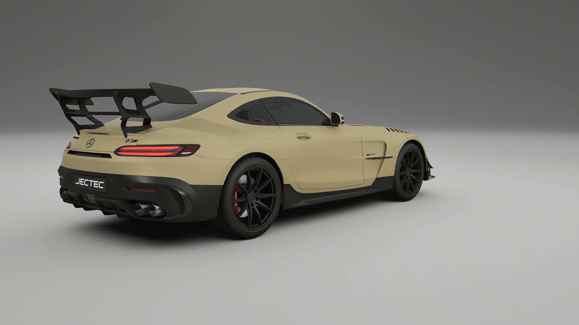 Mercedes AMG GT Black Series C192 Coupe TPU Lackskyddsfilm | SAND Färgskiftande PPF – Komplett Förskuret Kit