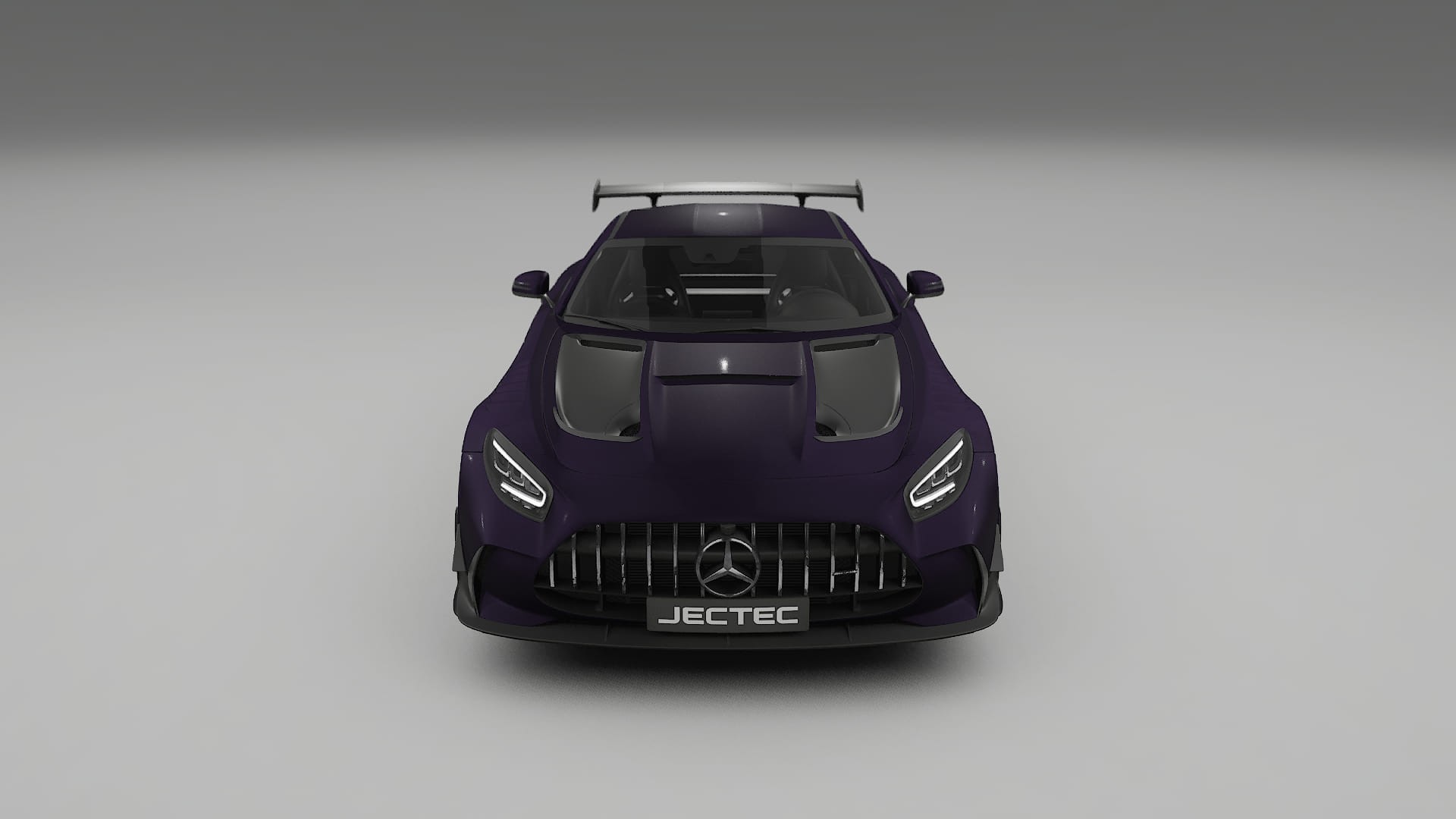 Mercedes AMG GT Black Series C192 Coupe TPU Lackskyddsfilm | VIOLET Färgskiftande PPF – Komplett Förskuret Kit