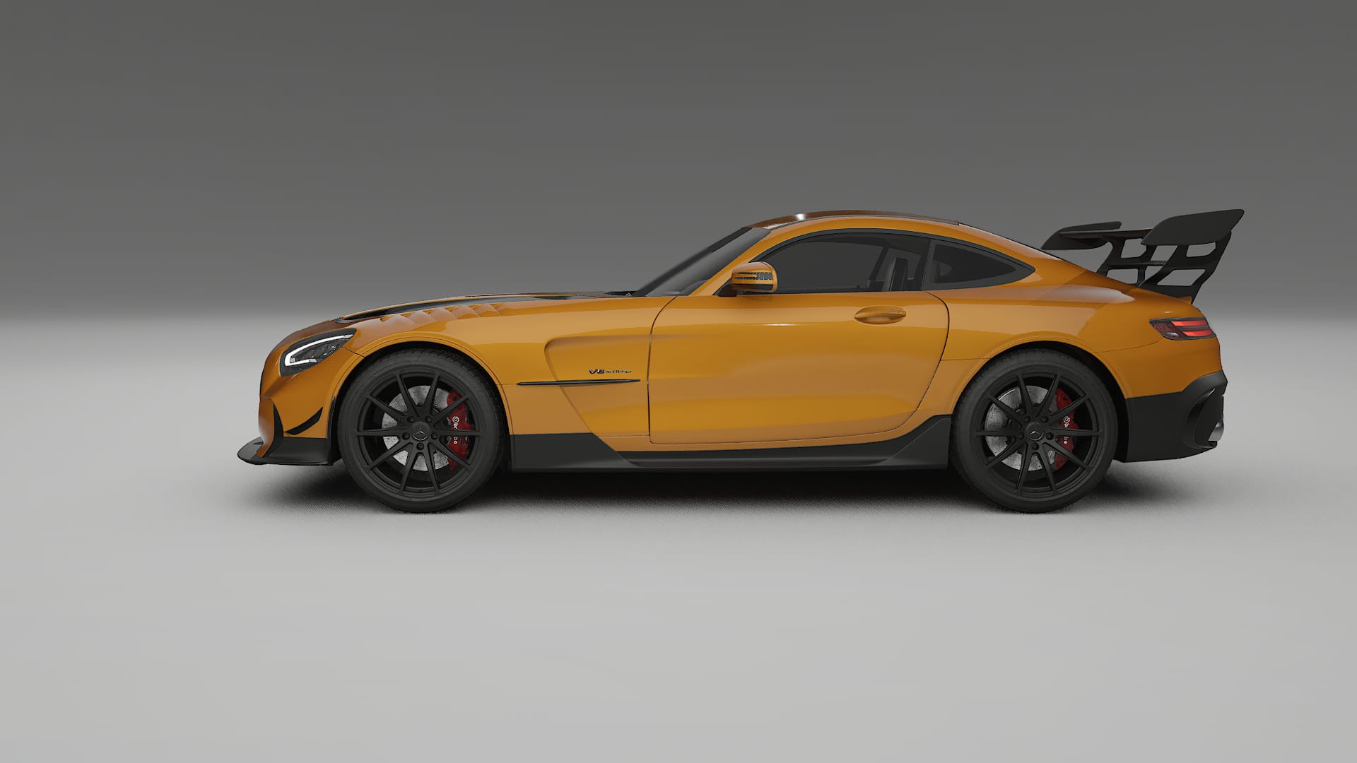 Mercedes AMG GT Black Series C192 Coupe TPU Lackskyddsfilm | DAISY Färgskiftande PPF – Komplett Förskuret Kit