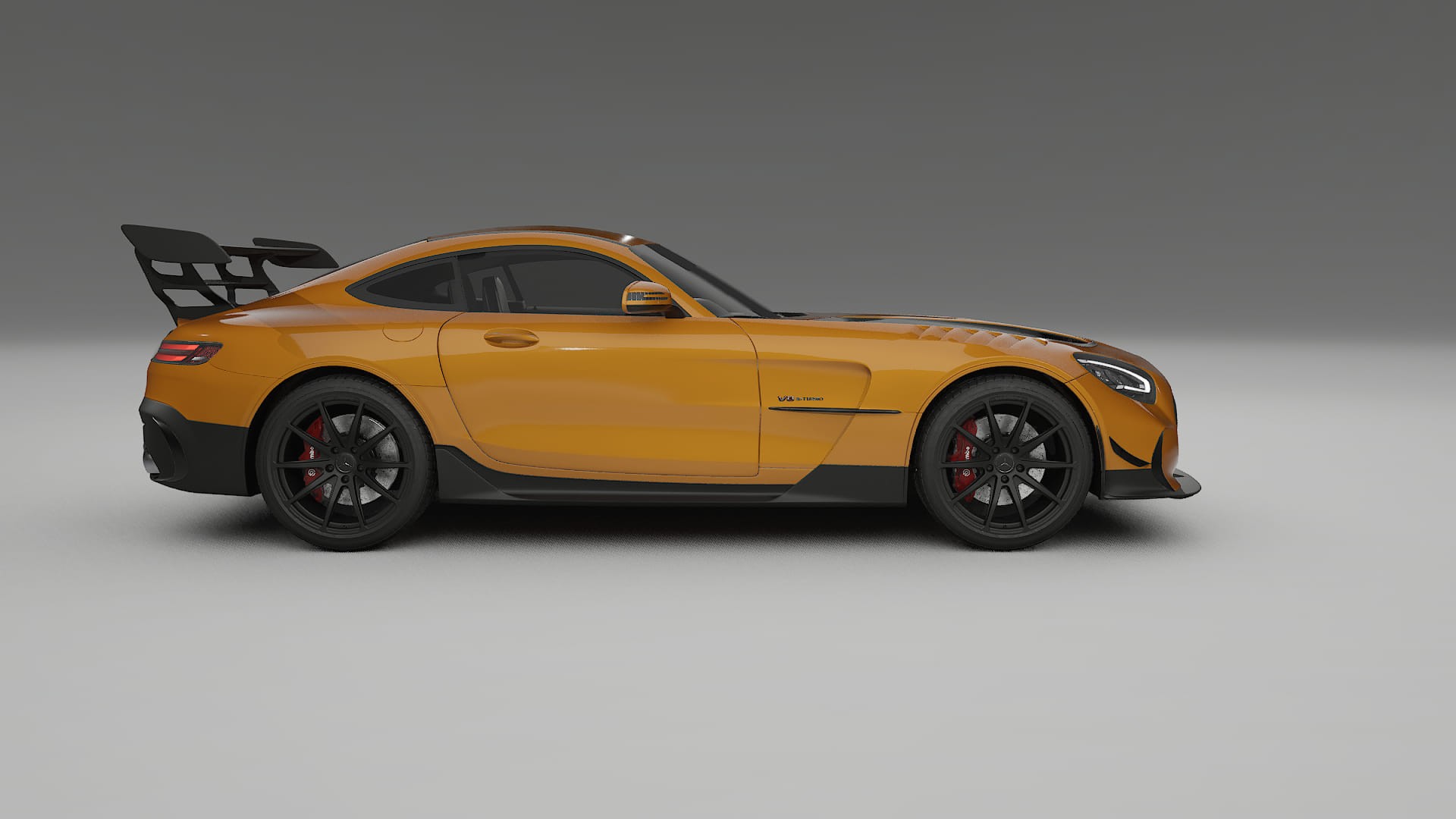 Mercedes AMG GT Black Series C192 Coupe TPU Lackskyddsfilm | DAISY Färgskiftande PPF – Komplett Förskuret Kit