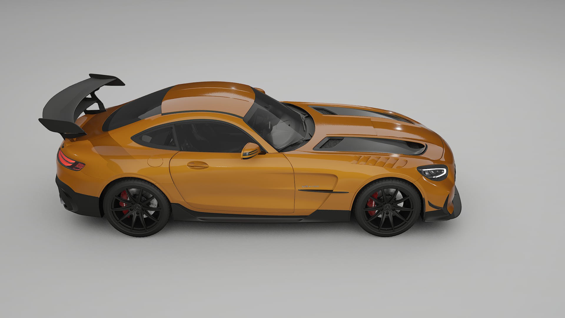 Mercedes AMG GT Black Series C192 Coupe TPU Lackskyddsfilm | DAISY Färgskiftande PPF – Komplett Förskuret Kit