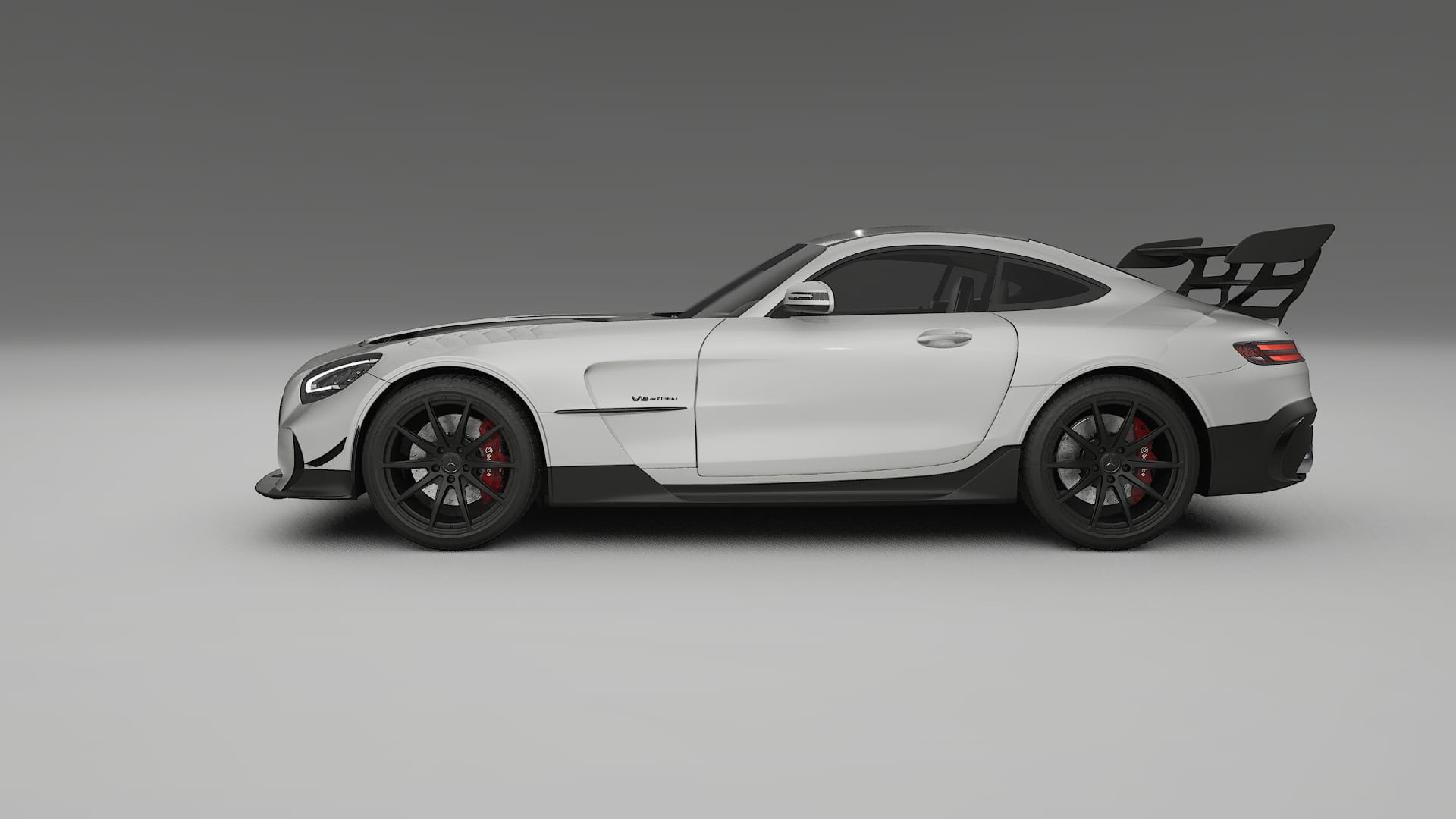 Mercedes AMG GT Black Series C192 Coupe TPU Lackskyddsfilm | PEARL Färgskiftande PPF – Komplett Förskuret Kit