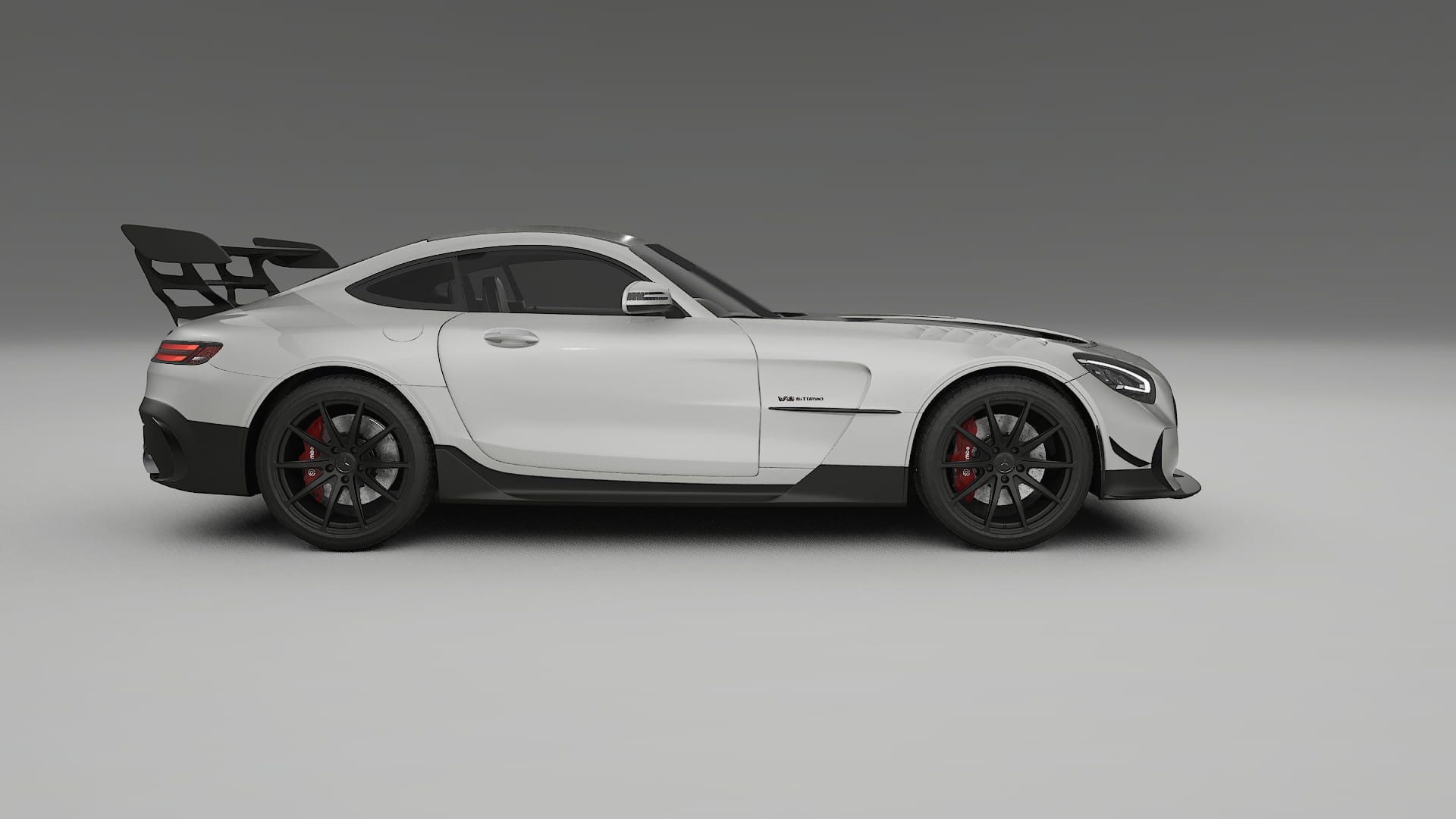 Mercedes AMG GT Black Series C192 Coupe TPU Lackskyddsfilm | PEARL Färgskiftande PPF – Komplett Förskuret Kit