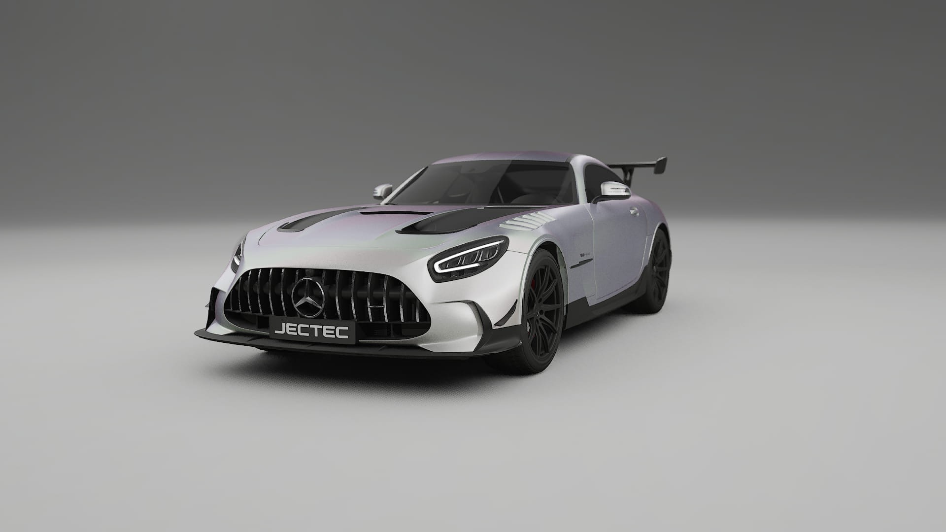 Mercedes AMG GT Black Series C192 Coupe TPU Lackskyddsfilm | NEBULA Färgskiftande PPF – Komplett Förskuret Kit