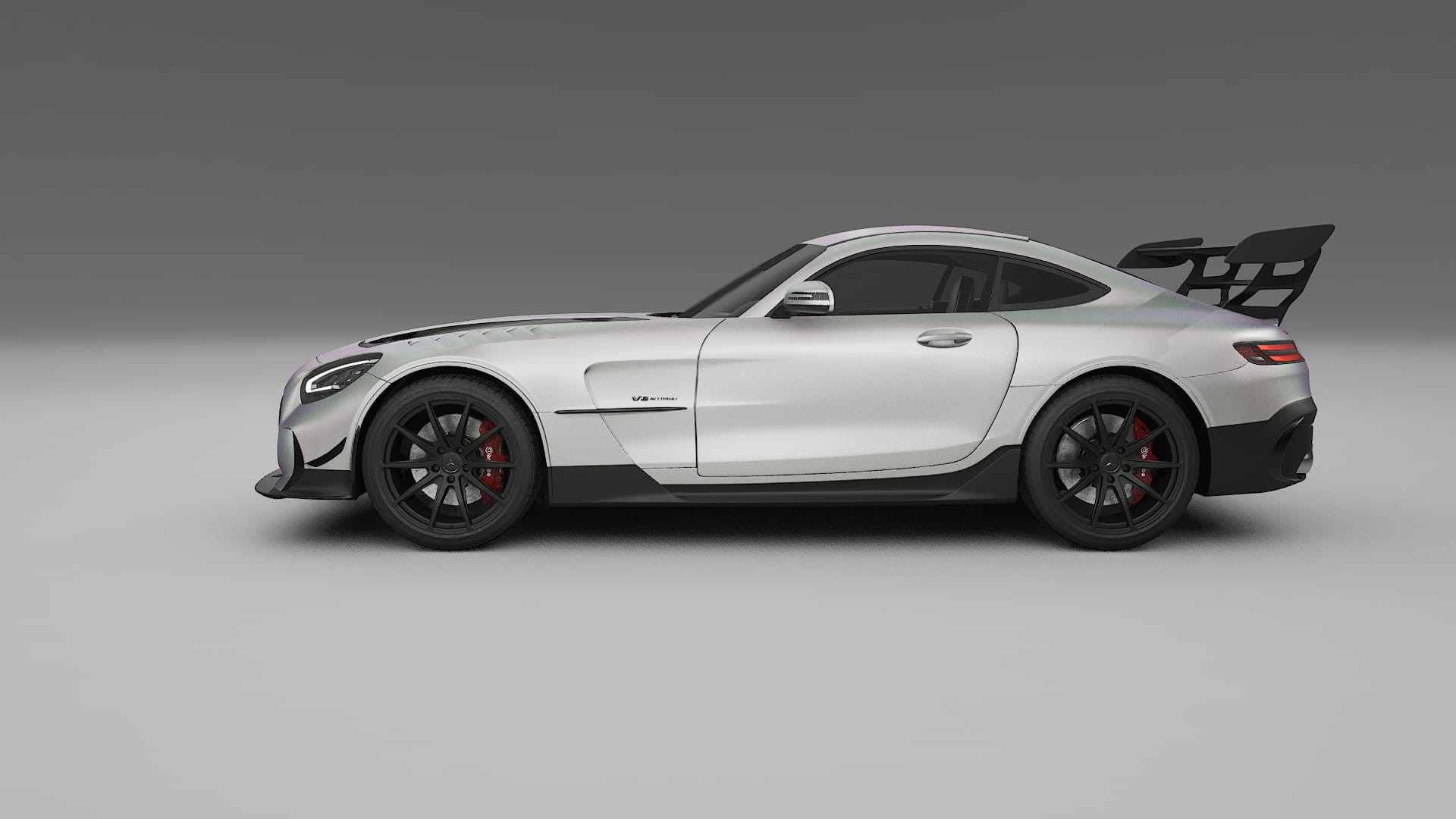 Mercedes AMG GT Black Series C192 Coupe TPU Lackskyddsfilm | NEBULA Färgskiftande PPF – Komplett Förskuret Kit
