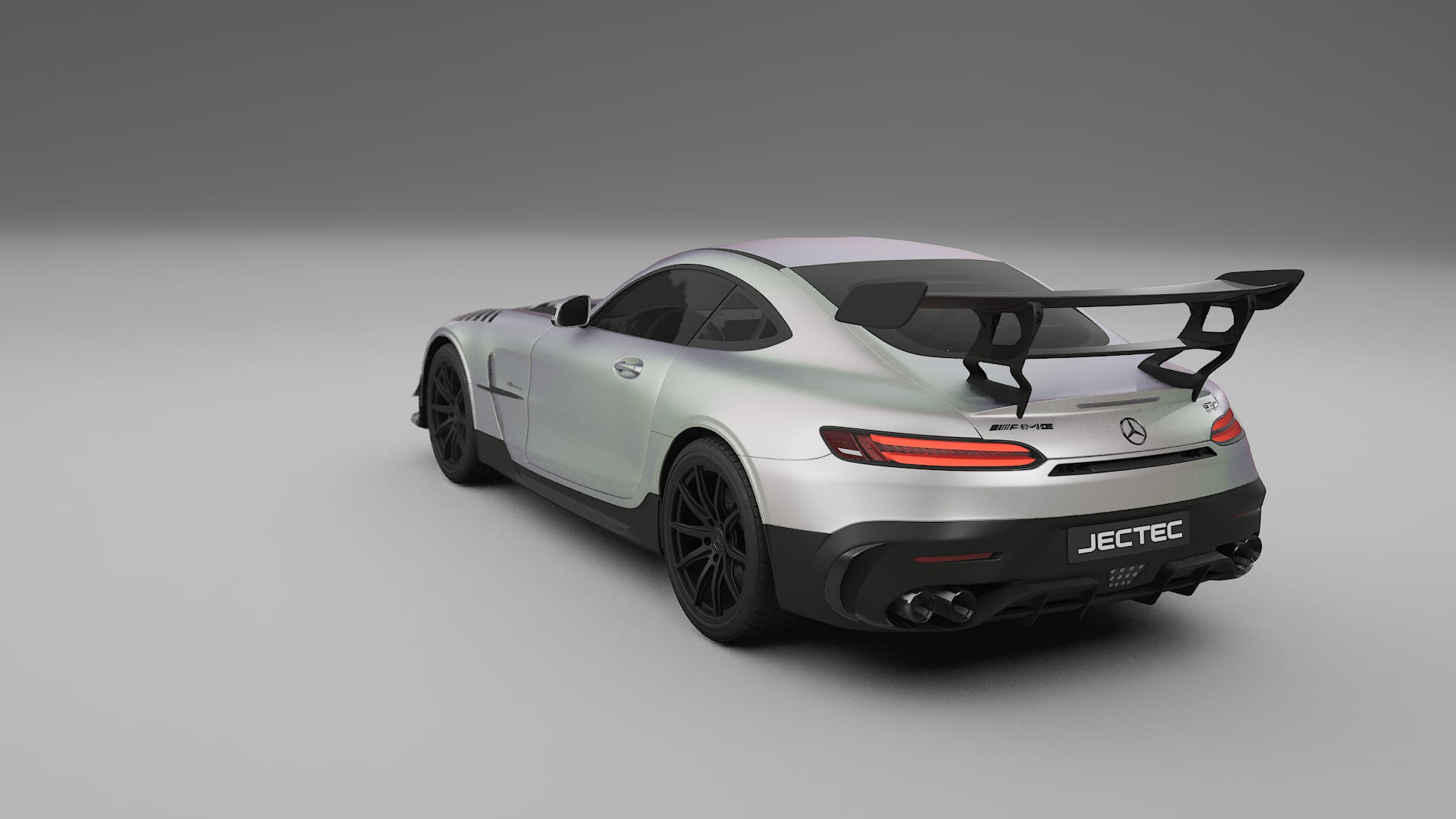 Mercedes AMG GT Black Series C192 Coupe TPU Lackskyddsfilm | NEBULA Färgskiftande PPF – Komplett Förskuret Kit