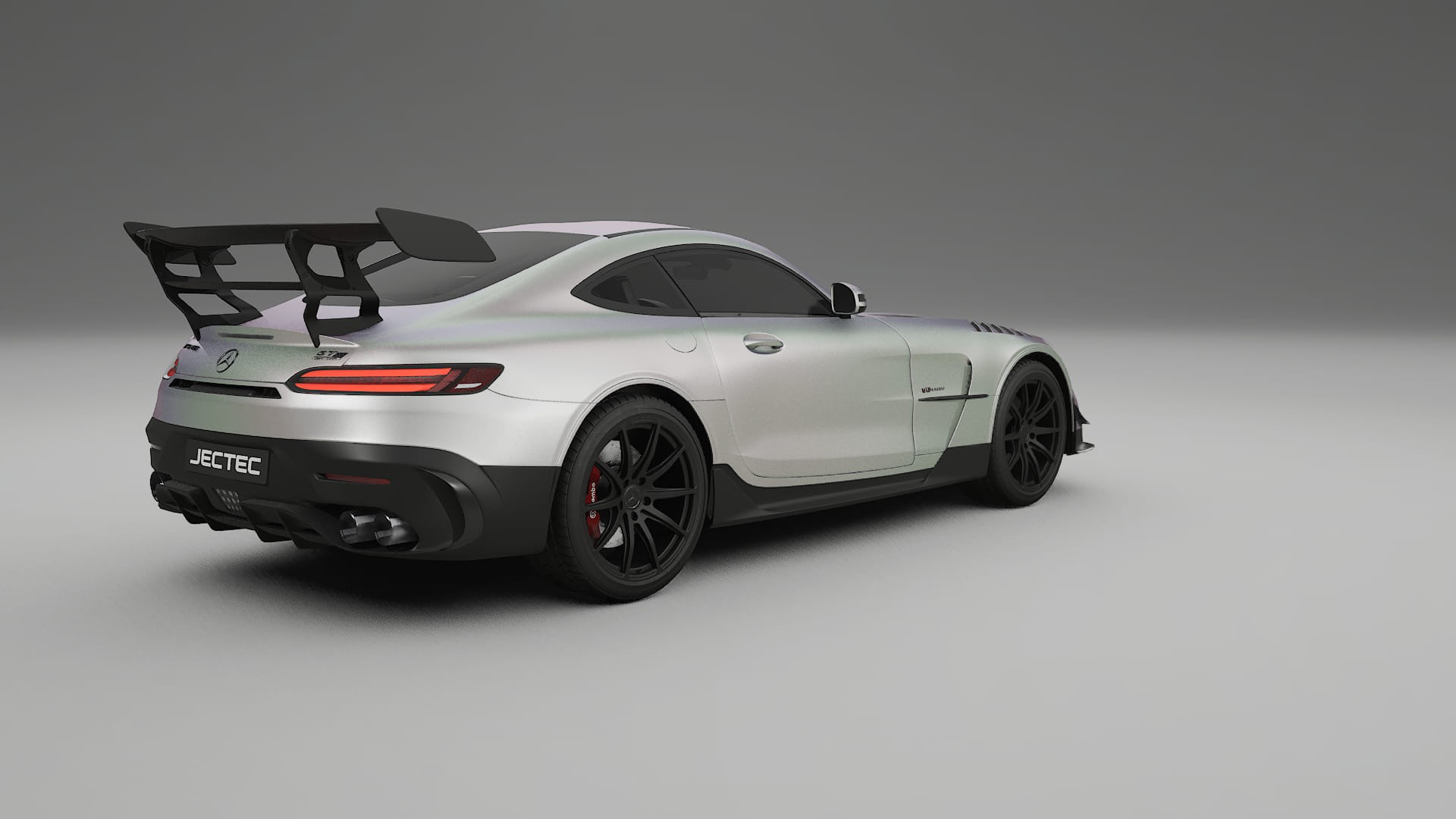 Mercedes AMG GT Black Series C192 Coupe TPU Lackskyddsfilm | NEBULA Färgskiftande PPF – Komplett Förskuret Kit