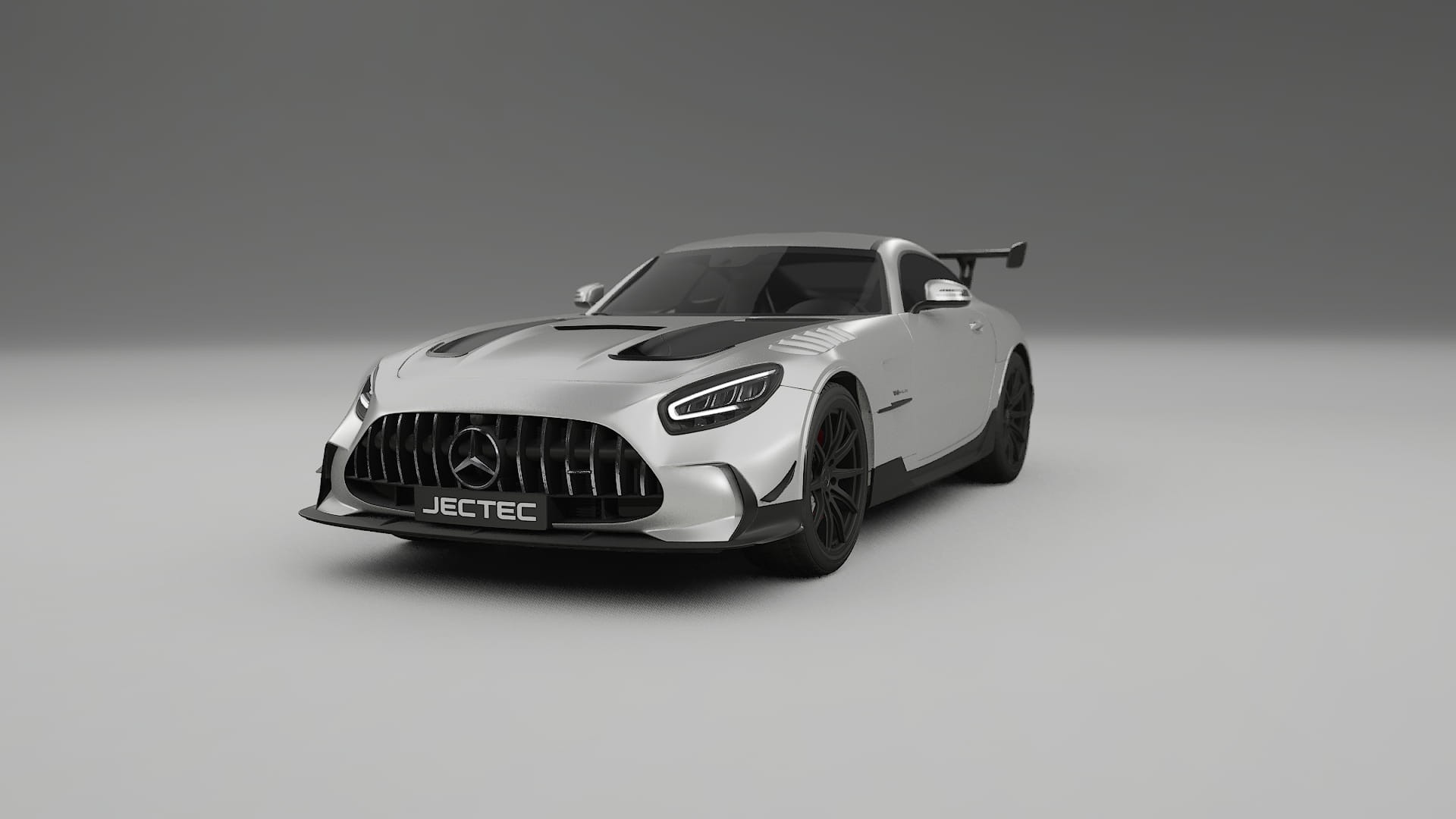 Mercedes AMG GT Black Series C192 Coupe TPU Lackskyddsfilm | OPAL Färgskiftande PPF – Komplett Förskuret Kit