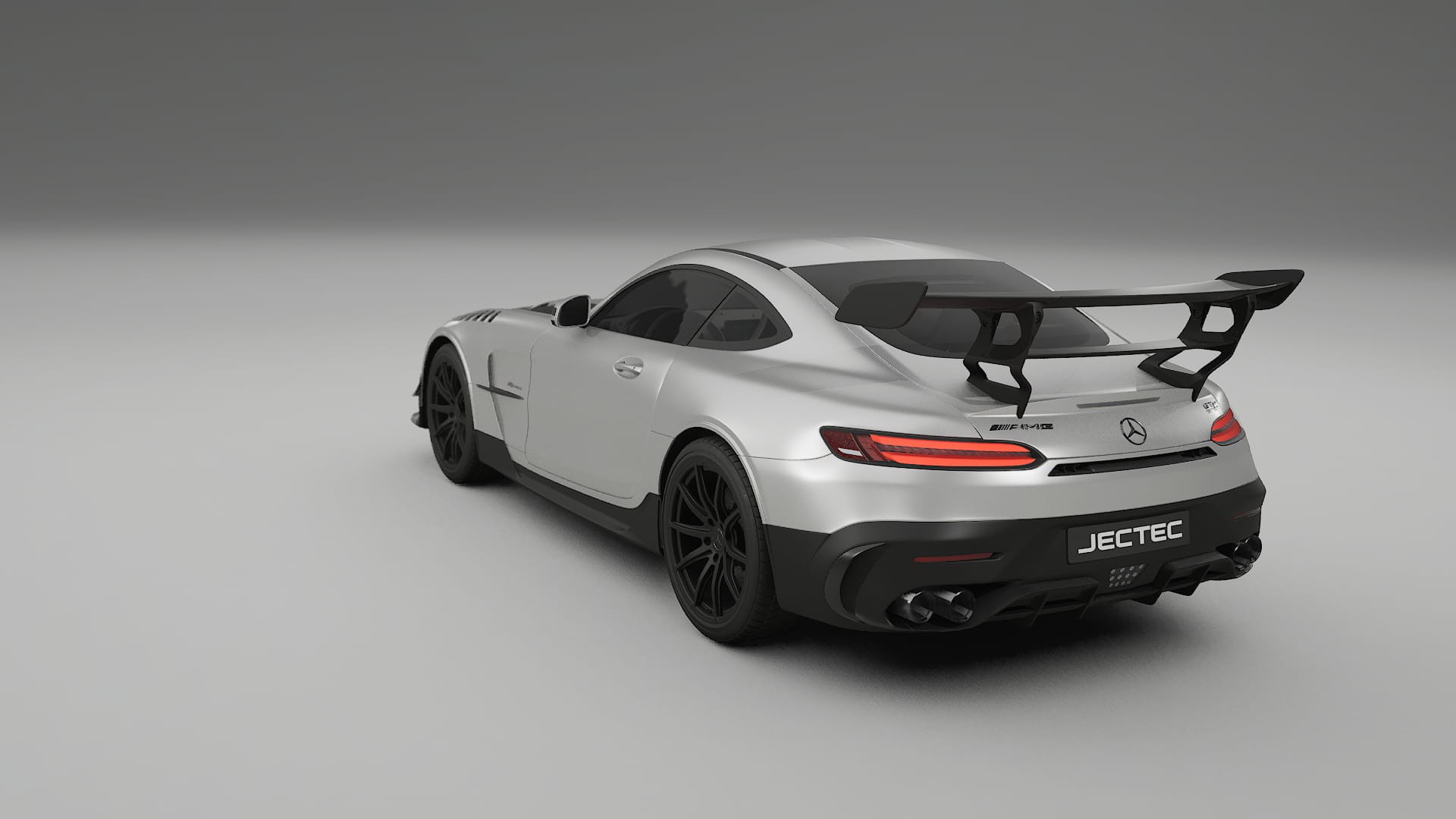 Mercedes AMG GT Black Series C192 Coupe TPU Lackskyddsfilm | OPAL Färgskiftande PPF – Komplett Förskuret Kit