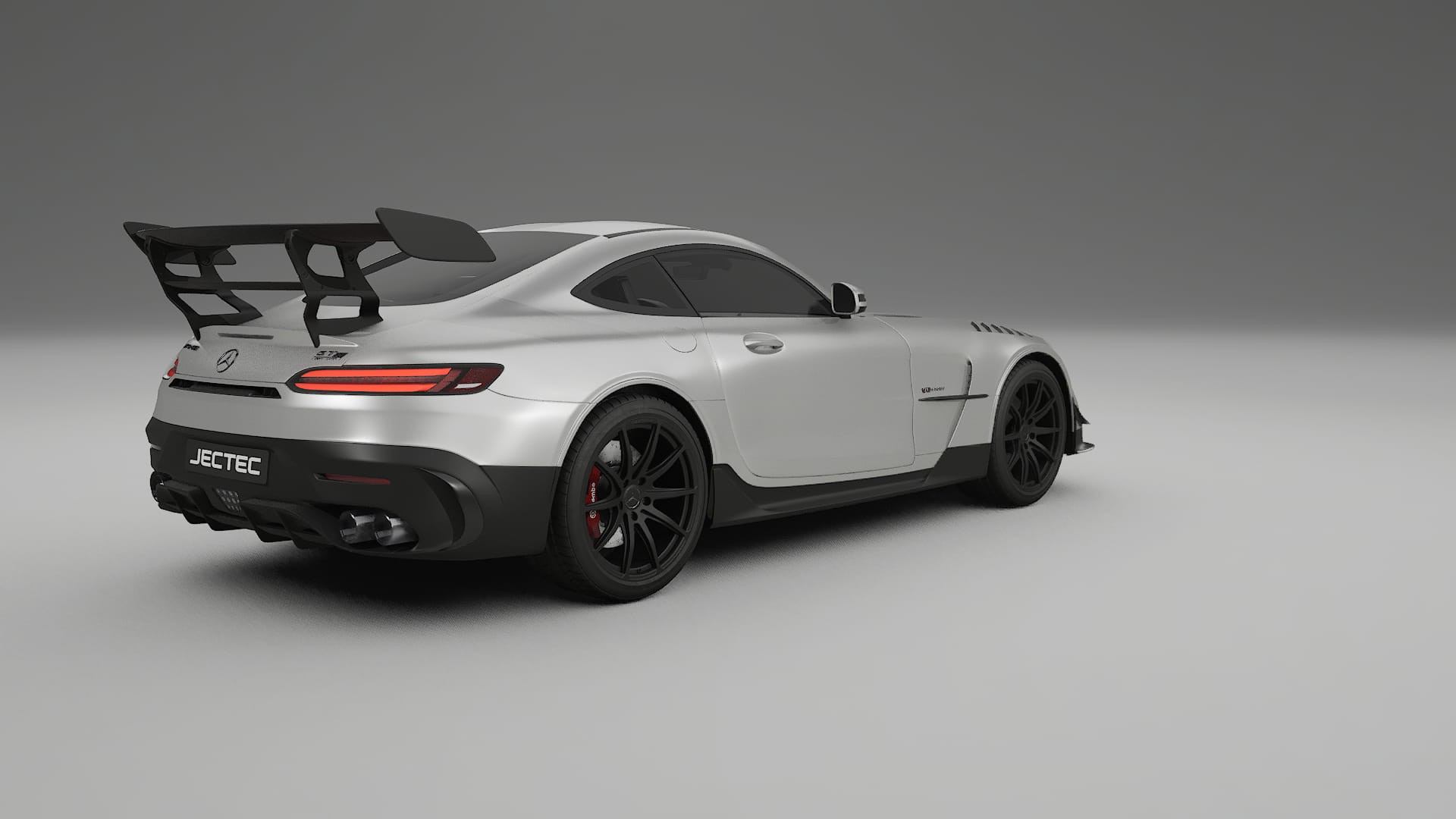 Mercedes AMG GT Black Series C192 Coupe TPU Lackskyddsfilm | OPAL Färgskiftande PPF – Komplett Förskuret Kit