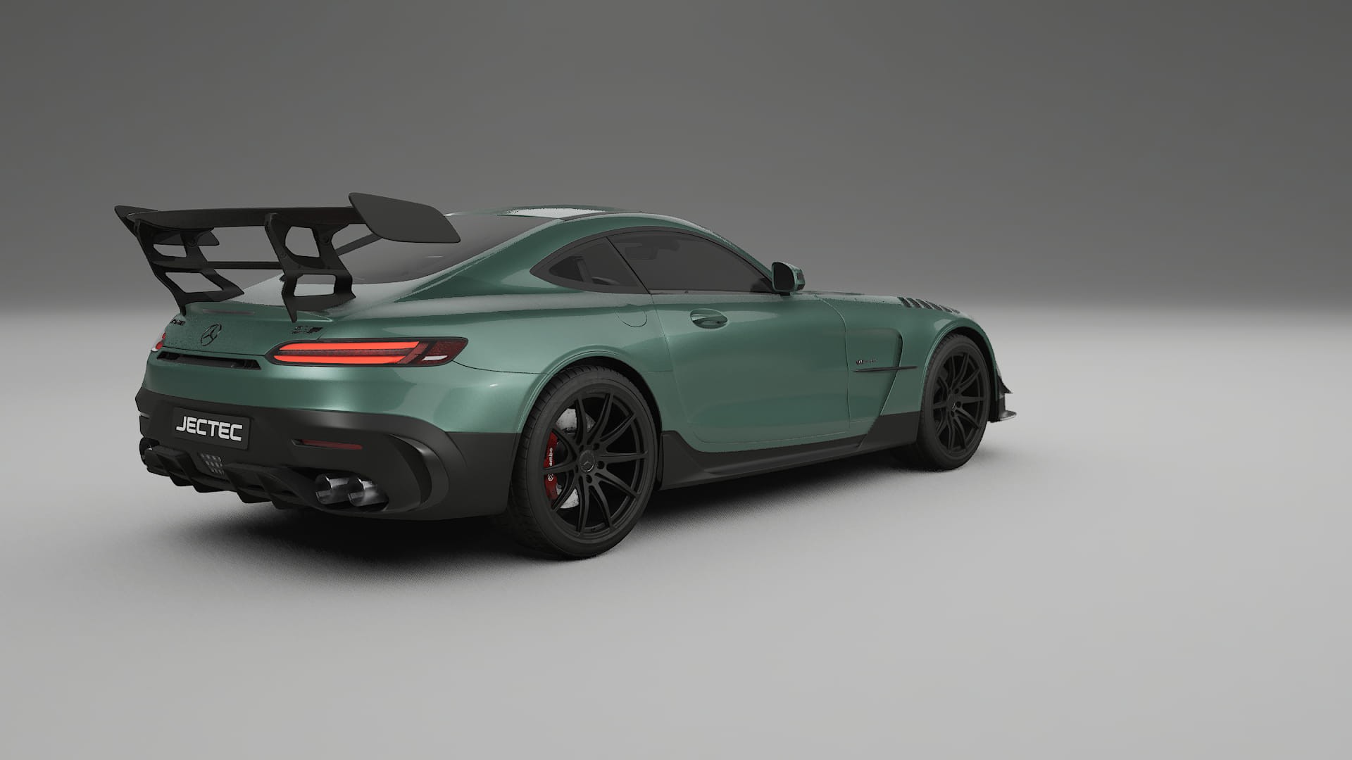 Mercedes AMG GT Black Series C192 Coupe TPU Lackskyddsfilm | EVERGREEN Färgskiftande PPF – Komplett Förskuret Kit