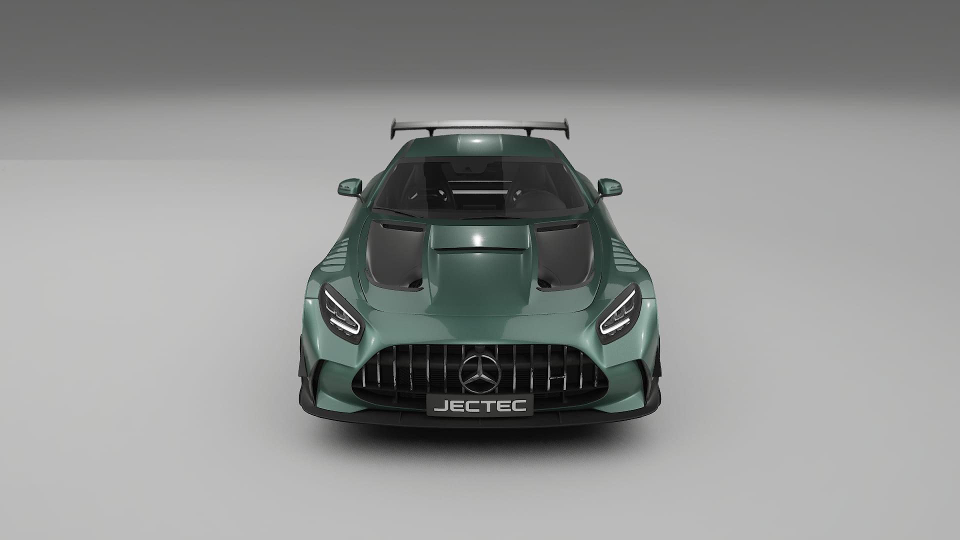 Mercedes AMG GT Black Series C192 Coupe TPU Lackskyddsfilm | EVERGREEN Färgskiftande PPF – Komplett Förskuret Kit