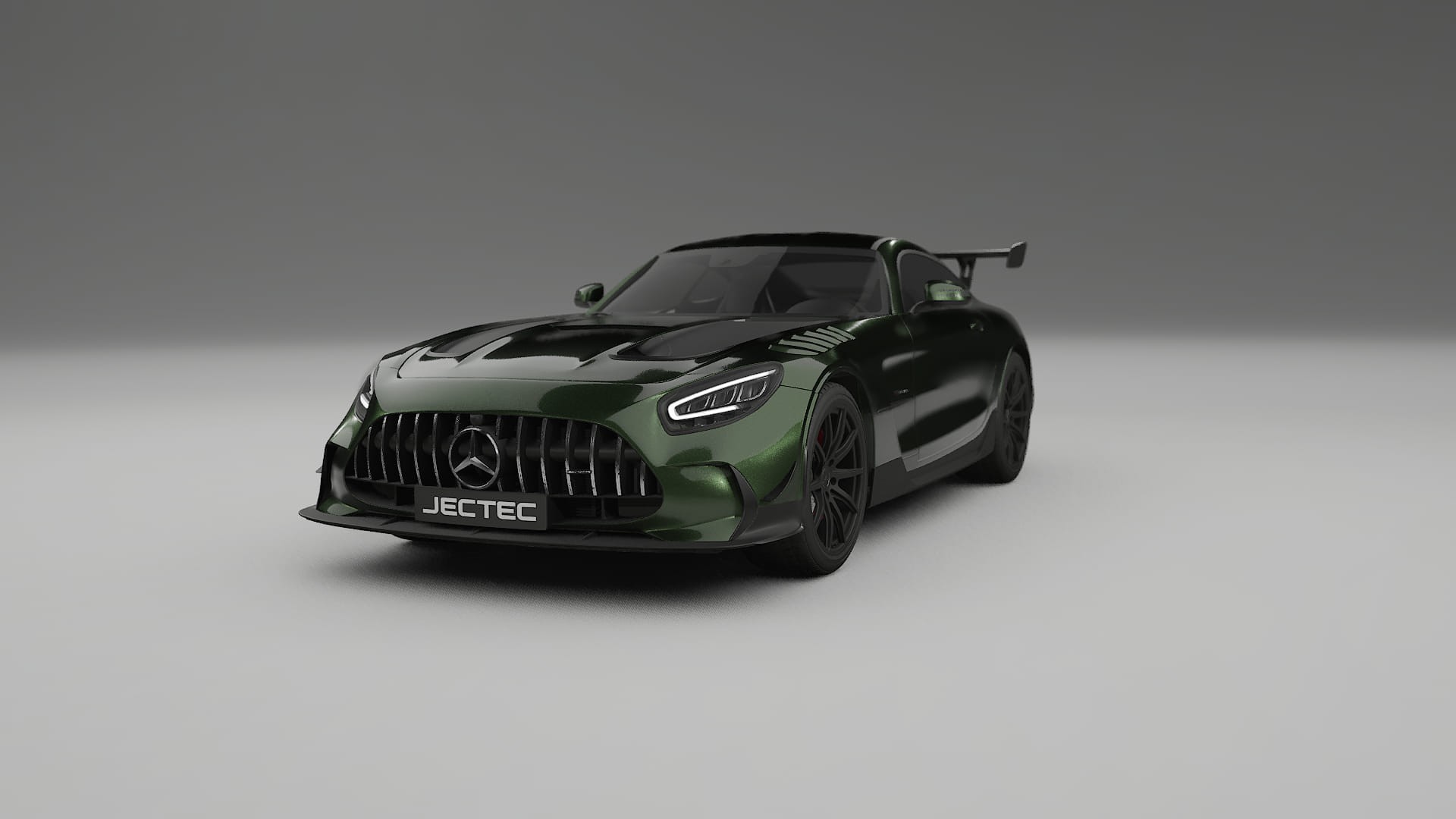 Mercedes AMG GT Black Series C192 Coupe TPU Lackskyddsfilm | LAGOON Färgskiftande PPF – Komplett Förskuret Kit