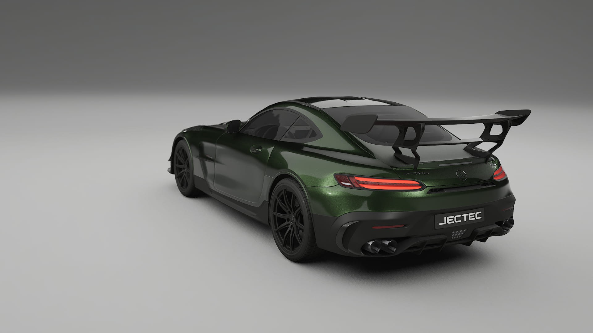 Mercedes AMG GT Black Series C192 Coupe TPU Lackskyddsfilm | LAGOON Färgskiftande PPF – Komplett Förskuret Kit