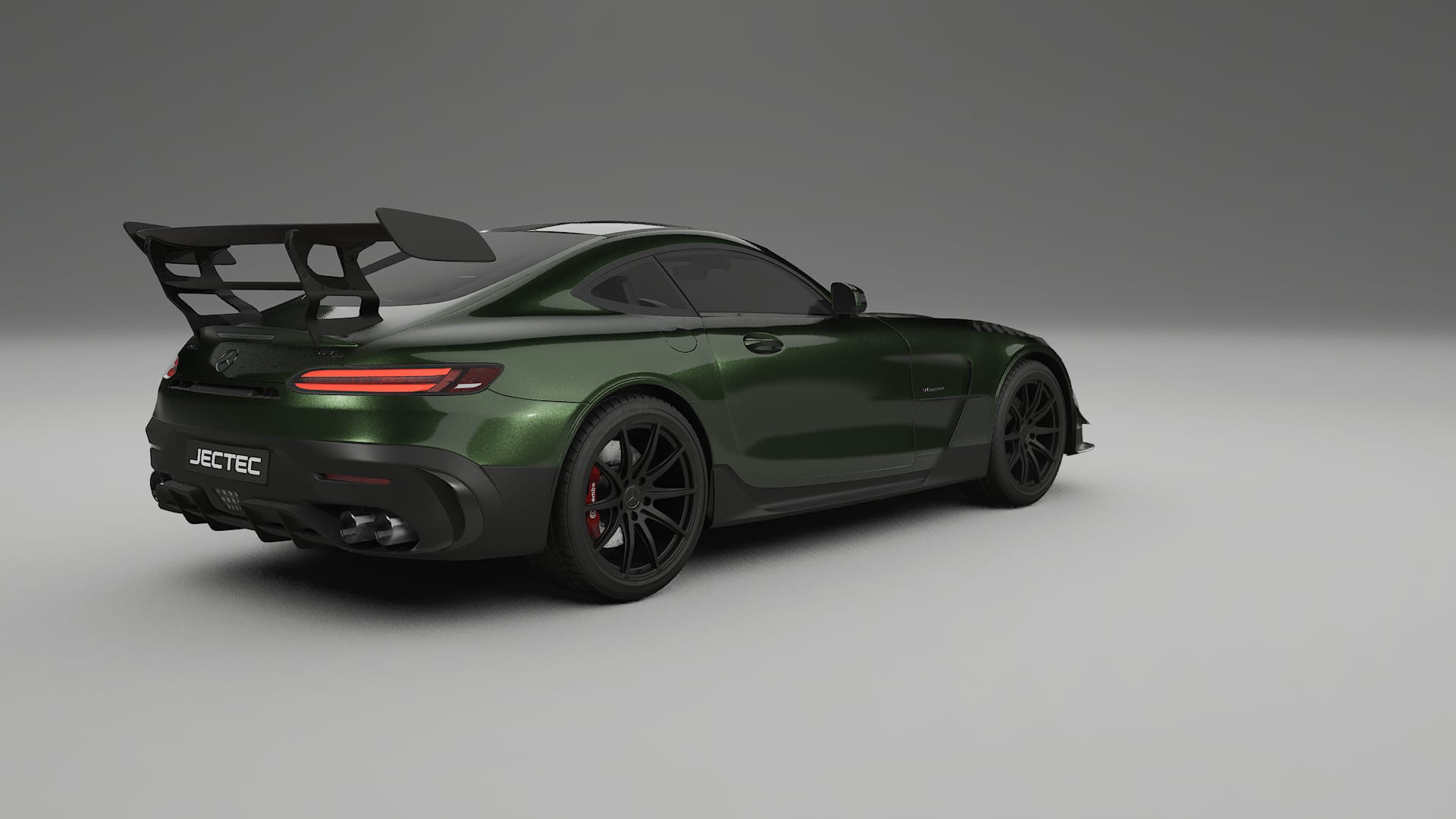 Mercedes AMG GT Black Series C192 Coupe TPU Lackskyddsfilm | LAGOON Färgskiftande PPF – Komplett Förskuret Kit