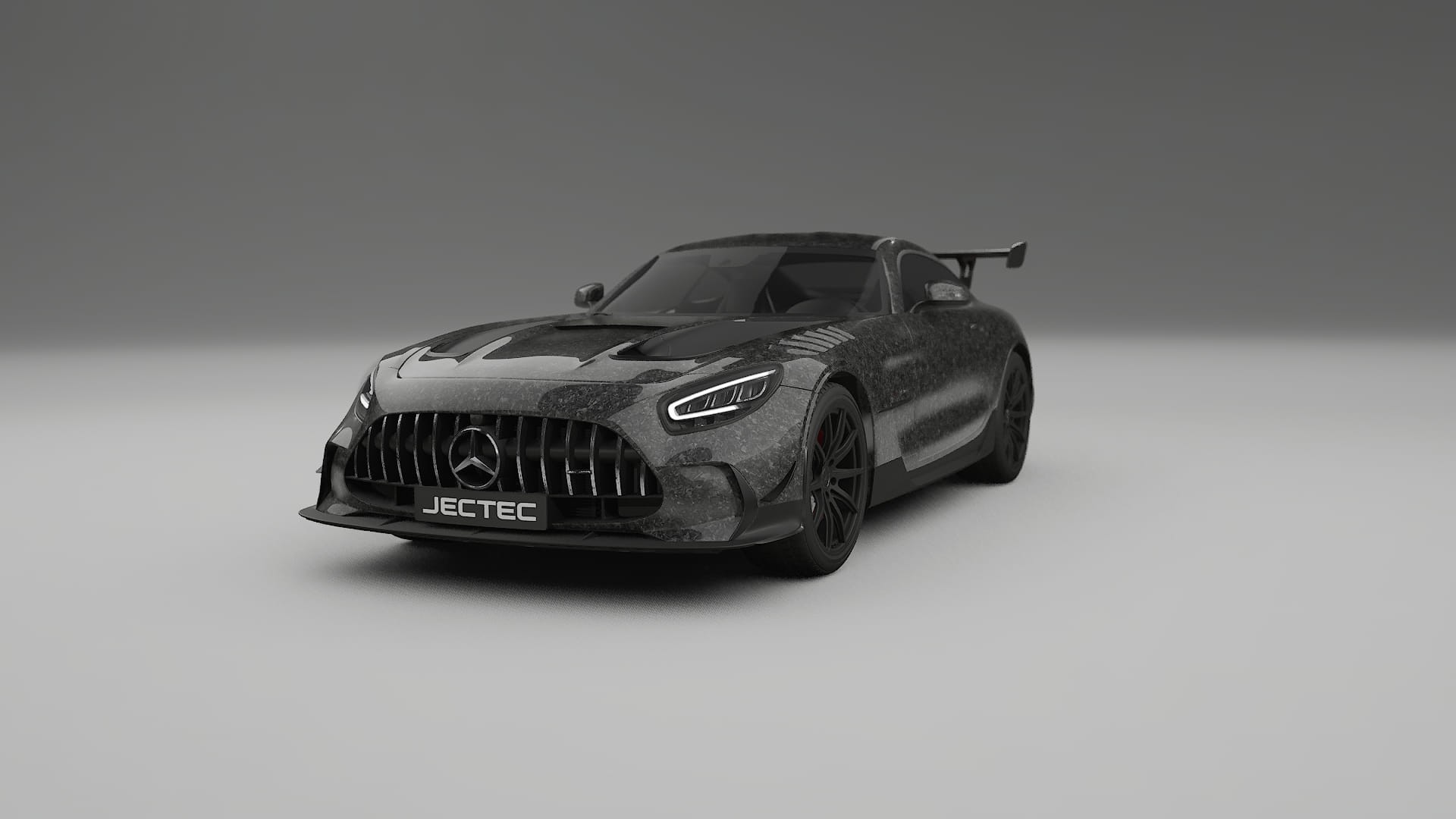 Mercedes AMG GT Black Series C192 Coupe TPU Lackskyddsfilm | FORGED S Färgskiftande PPF – Komplett Förskuret Kit 2