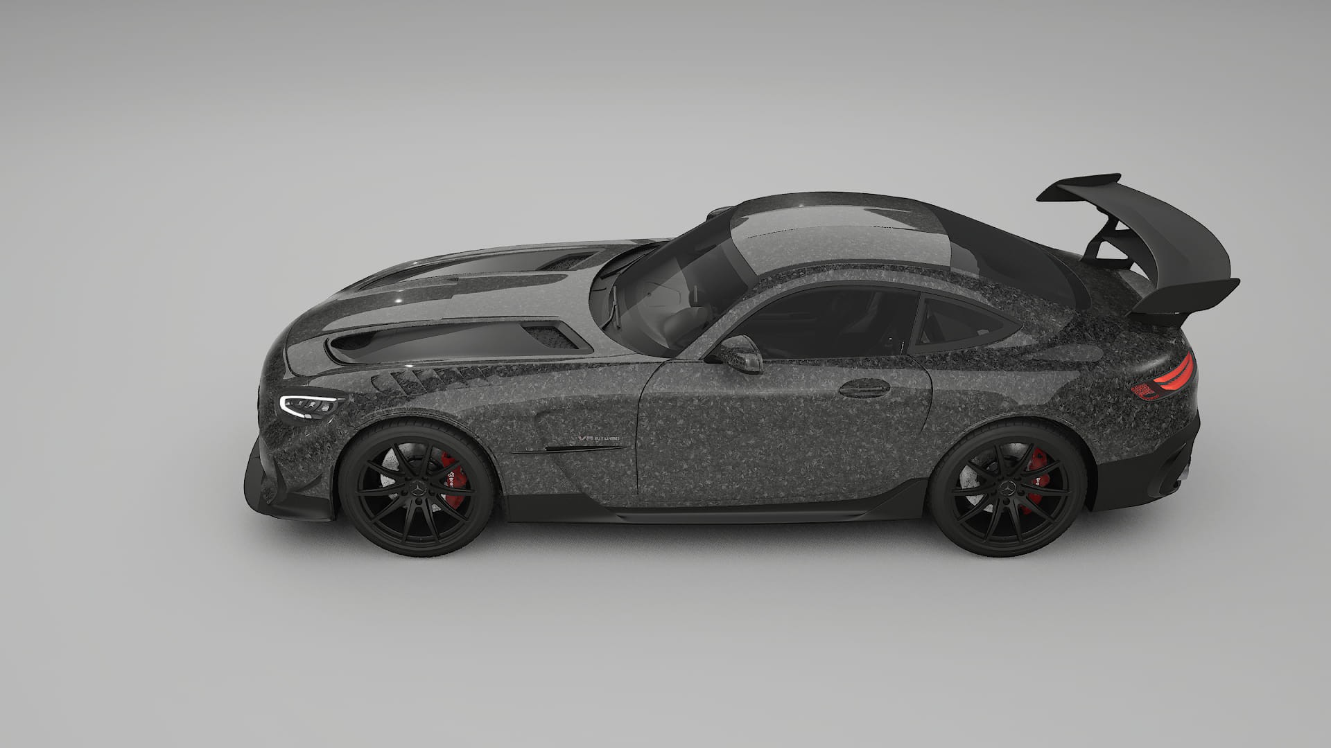 Mercedes AMG GT Black Series C192 Coupe TPU Lackskyddsfilm | FORGED S Färgskiftande PPF – Komplett Förskuret Kit