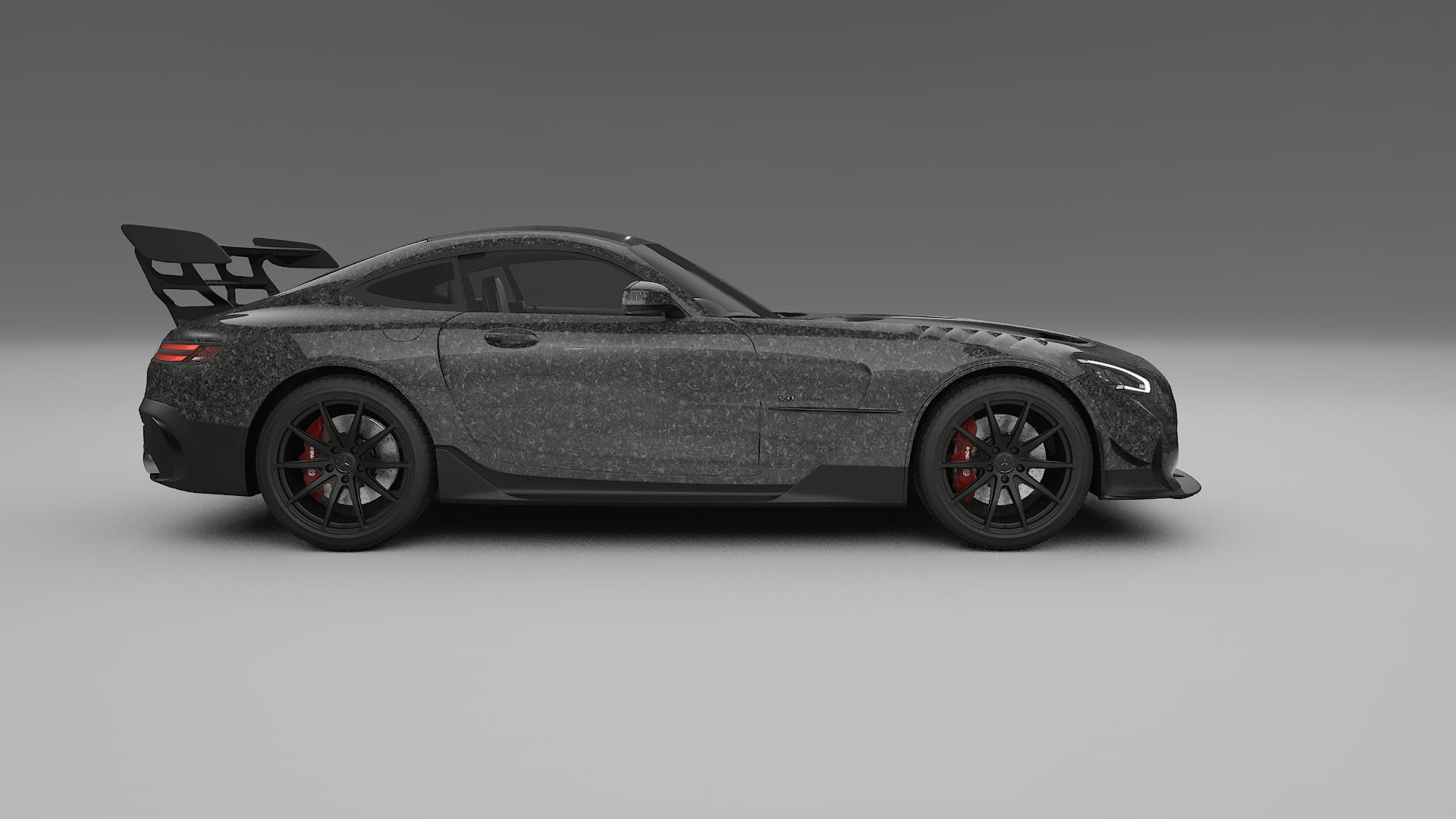 Mercedes AMG GT Black Series C192 Coupe TPU Lackskyddsfilm | FORGED S Färgskiftande PPF – Komplett Förskuret Kit