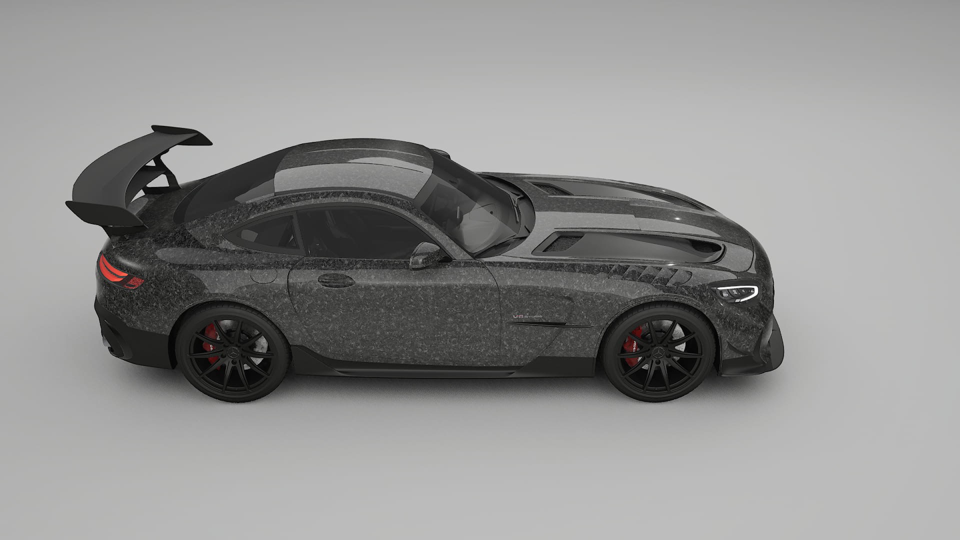 Mercedes AMG GT Black Series C192 Coupe TPU Lackskyddsfilm | FORGED S Färgskiftande PPF – Komplett Förskuret Kit